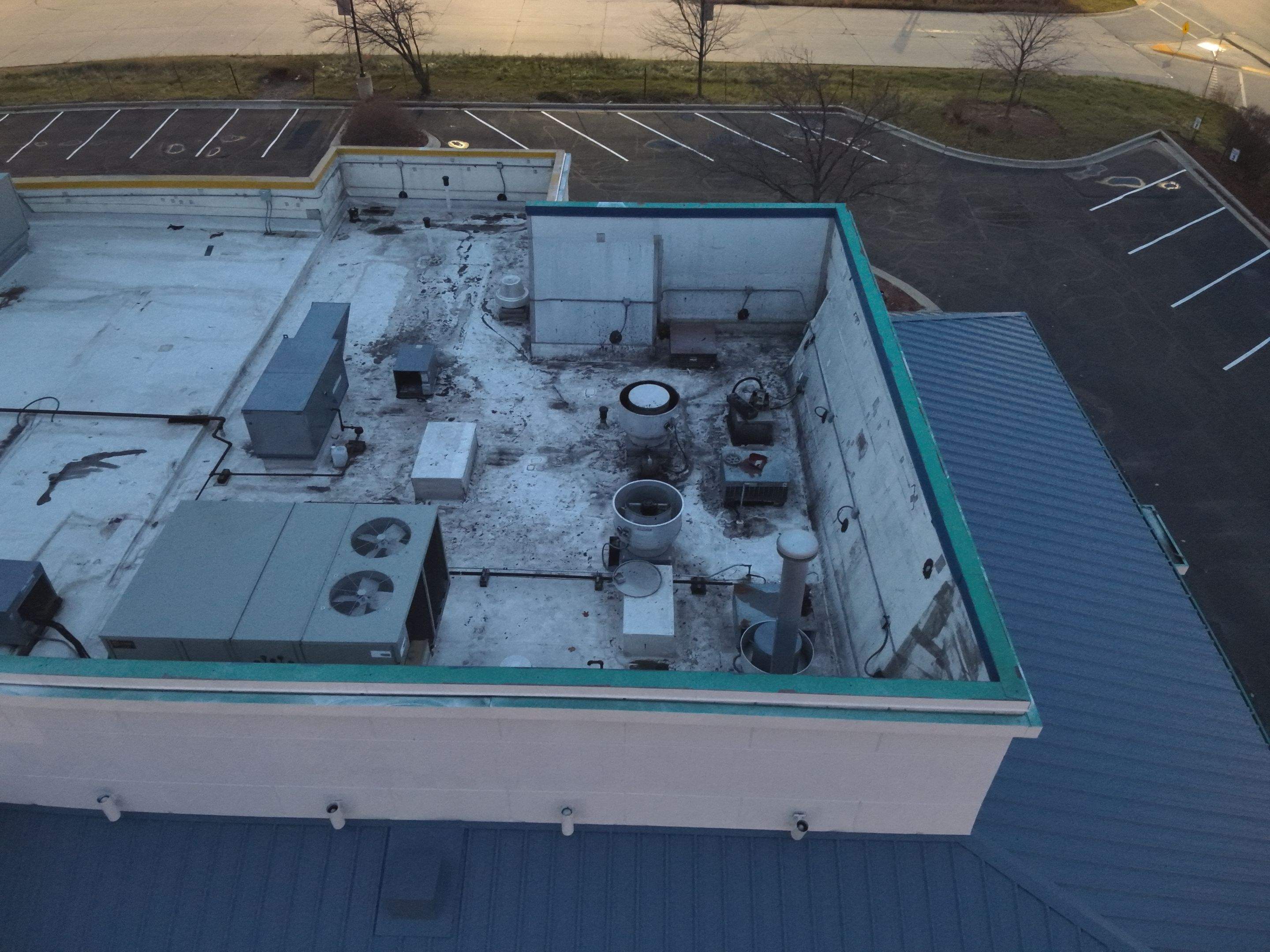 Commercial Roofing Inspection using Thermal Imaging Drone  by Stendahl Services
