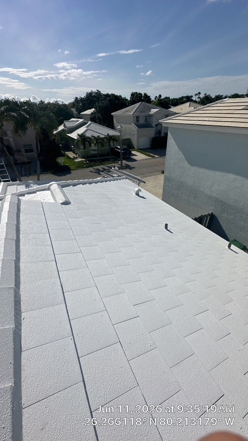 Residential Tile Roof Replacement and Fascia Repair in Margate by AJF ROOFING INC