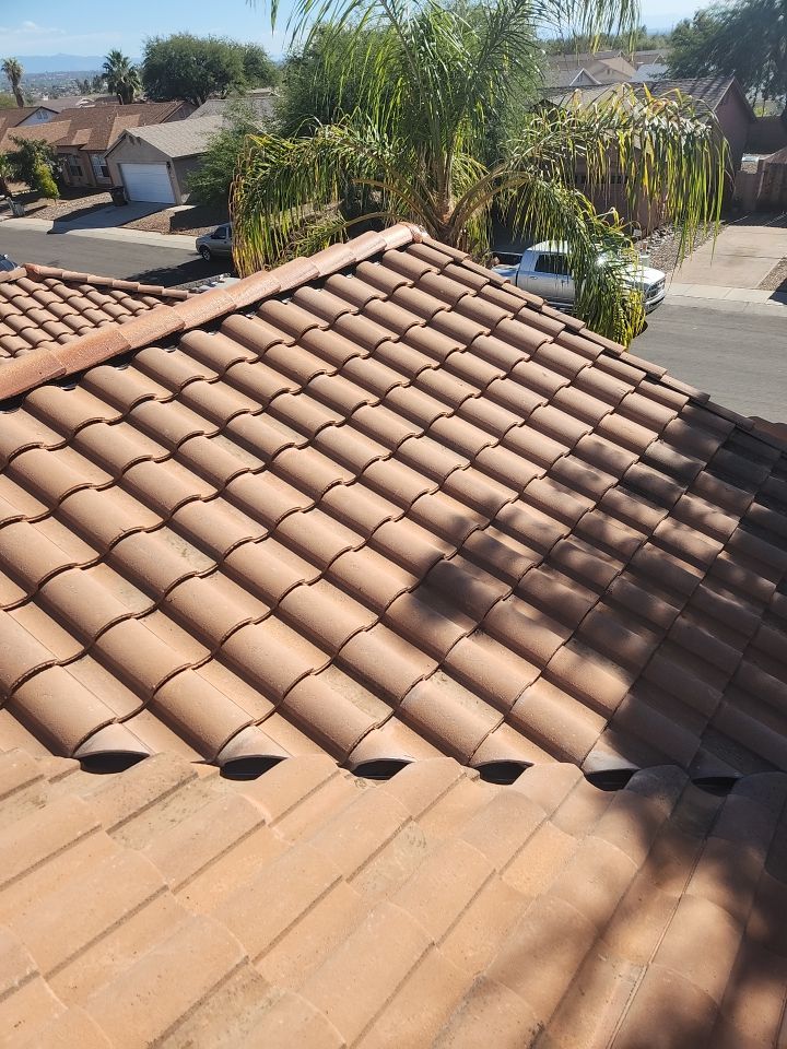 Sunset Tan Concrete Tile by Reimagine Roofing