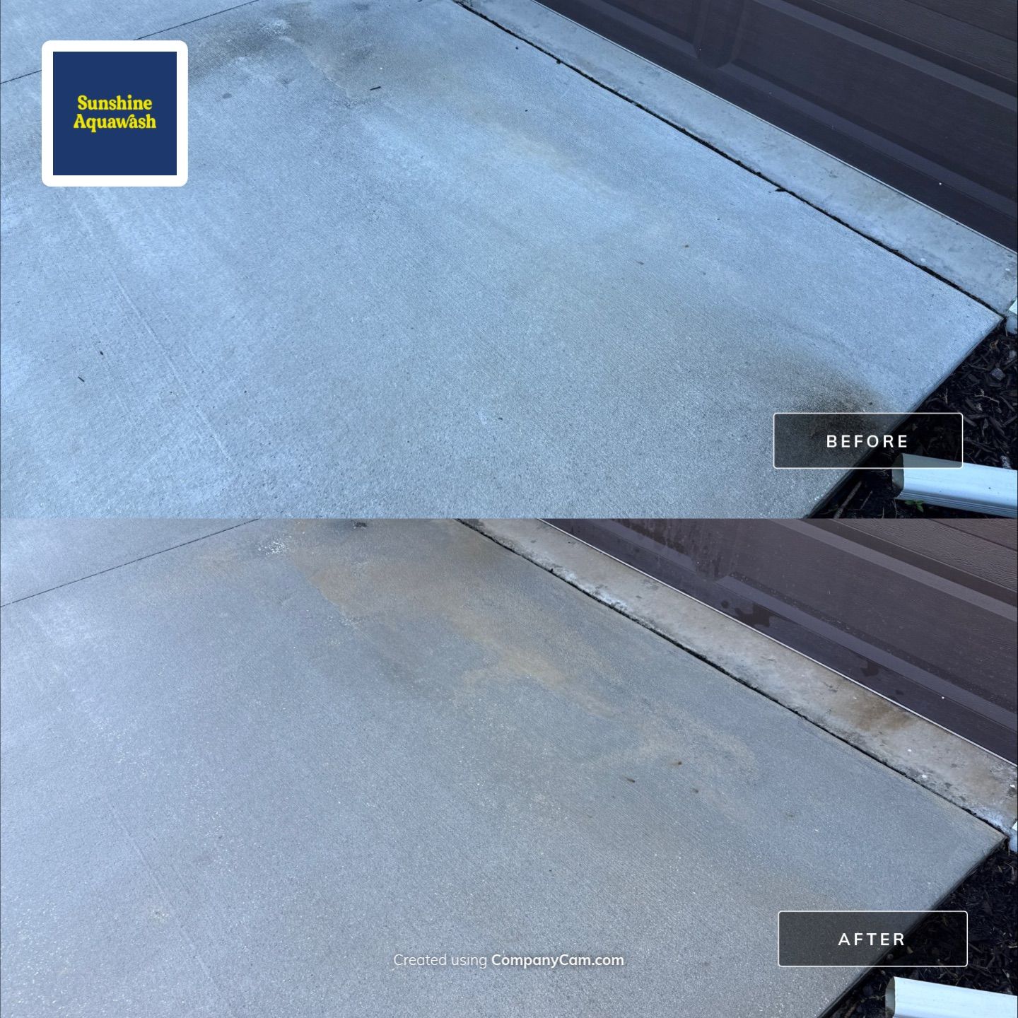 Concrete Driveway & Sidewalk Cleaning — Canoe Creek Community, Parrish, FL by Sunshine AquaWash
