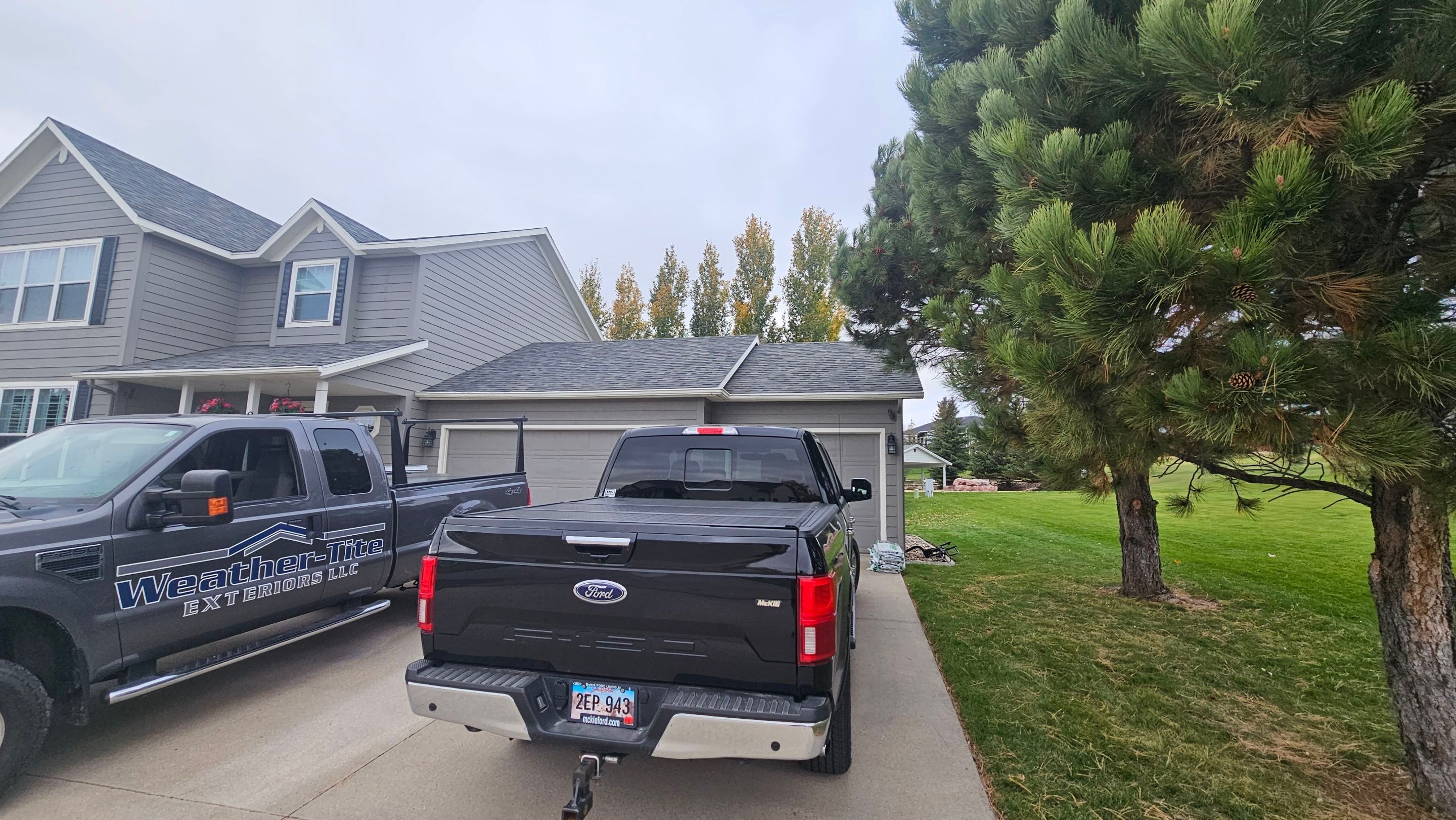 Residential Roofing Installation using Malarkey Shingles by Weather-Tite Exteriors LLC
