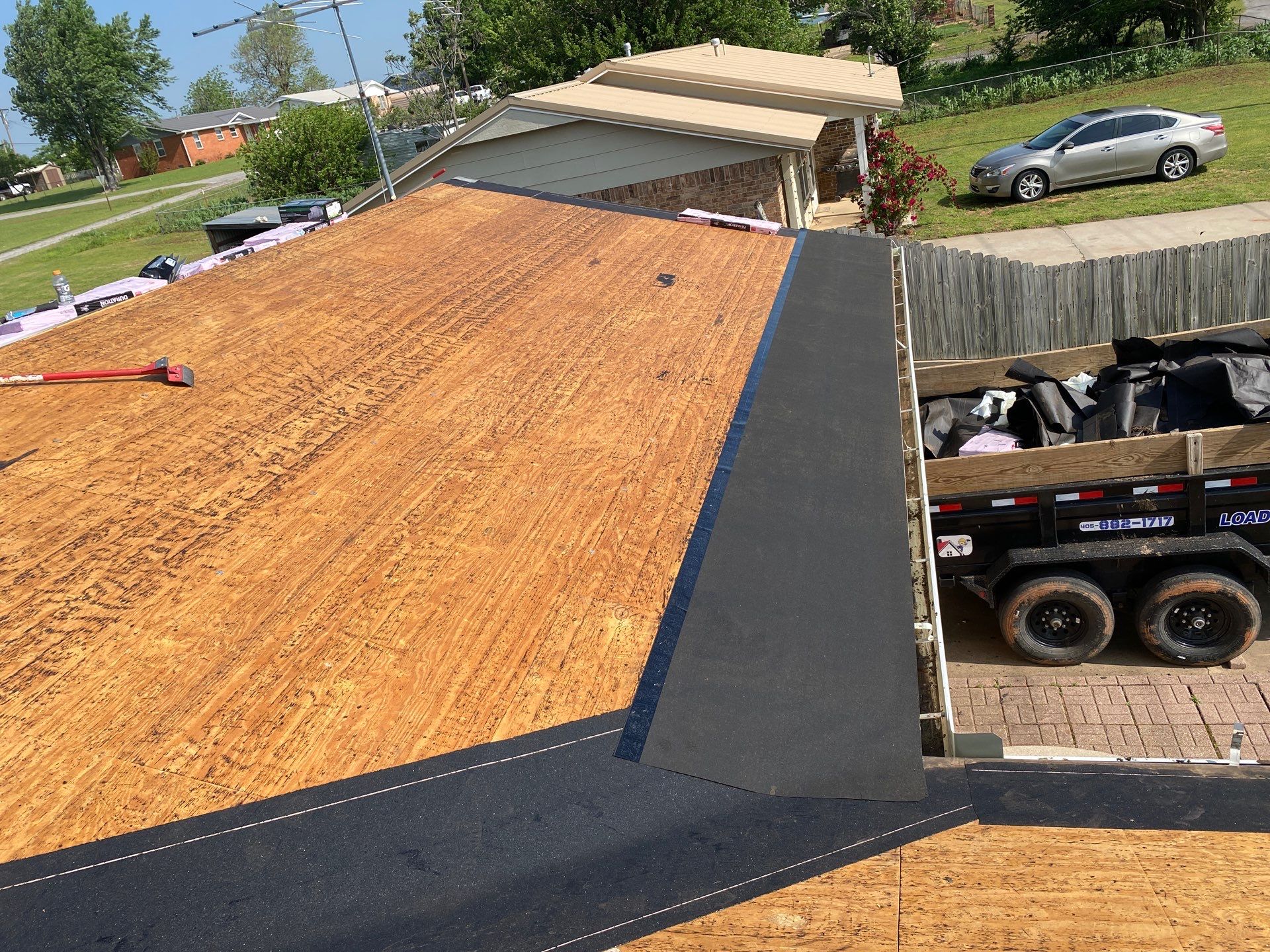 Roof Replacement Project in Geary, OK by Z Construction & Roofing, LLC