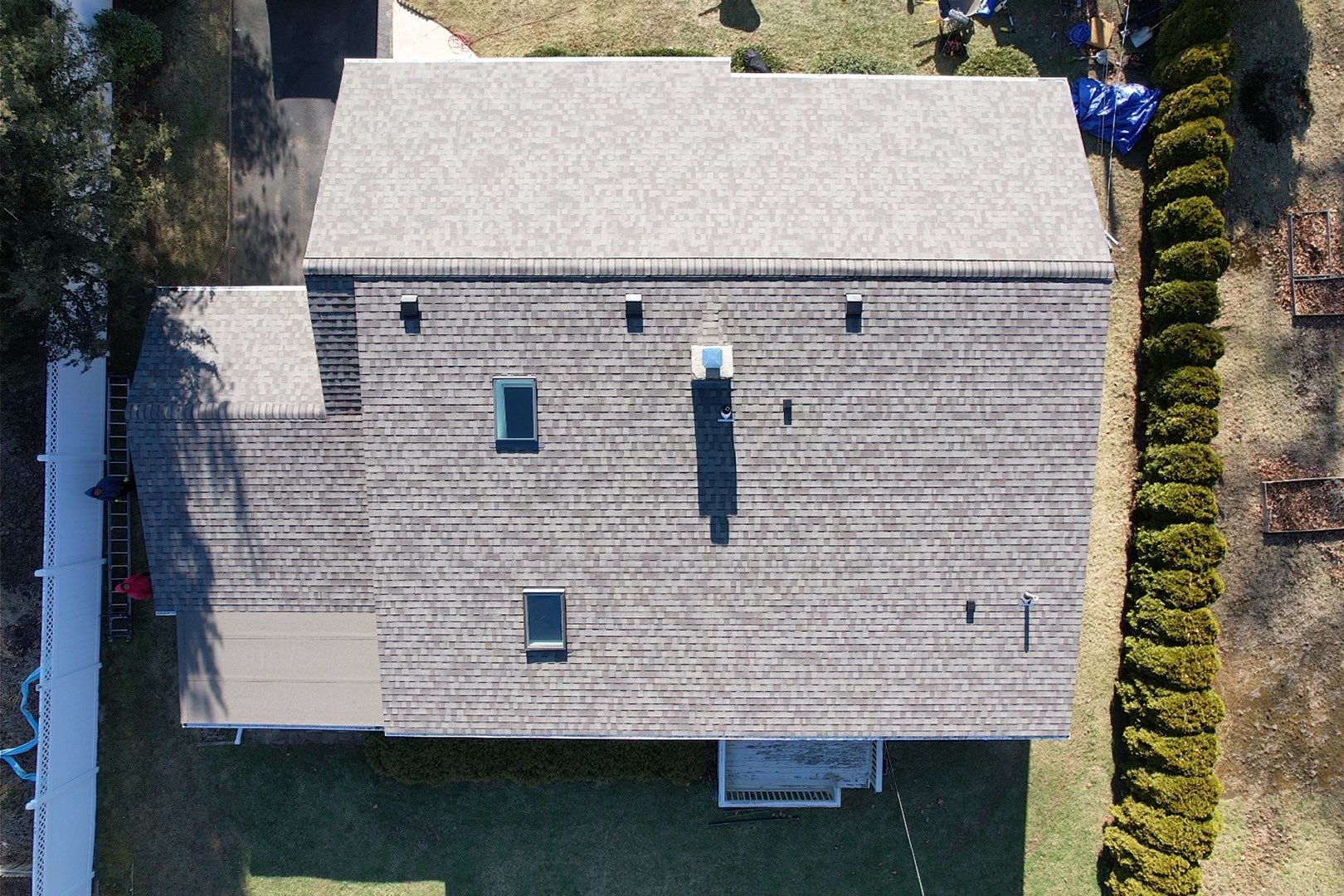 Creating a space to make beautiful memories with asphalt shingles in Clinton by DiGiorgi Roofing and Siding Inc