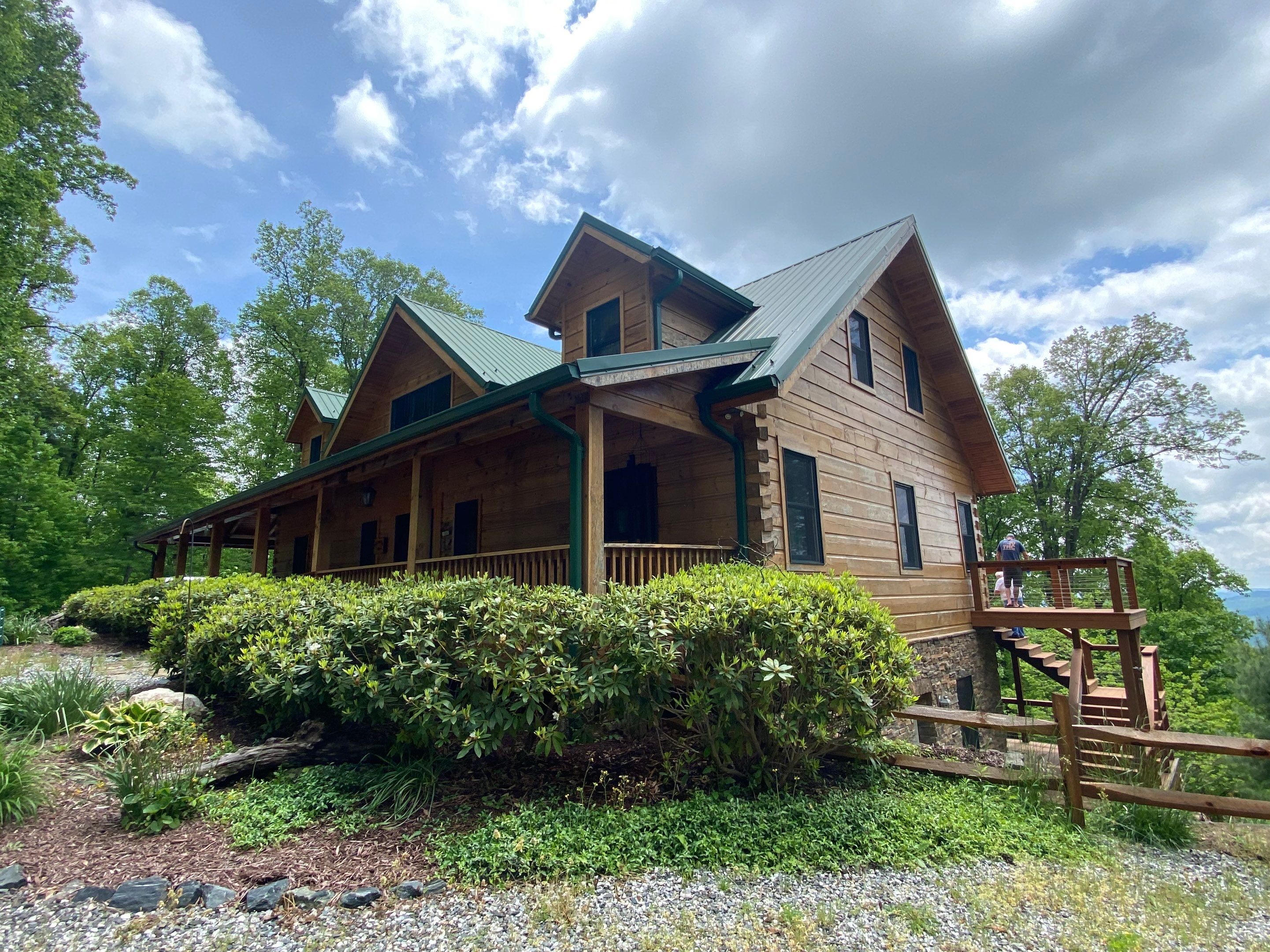 Cabin using Wood Sealant by DuraSeal