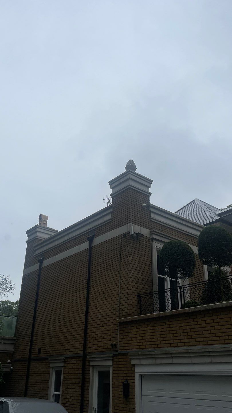 Stone Work Cleaning using Honda 15lpm Low Pressure Washing Machine by Ges Exterior Cleaning ltd