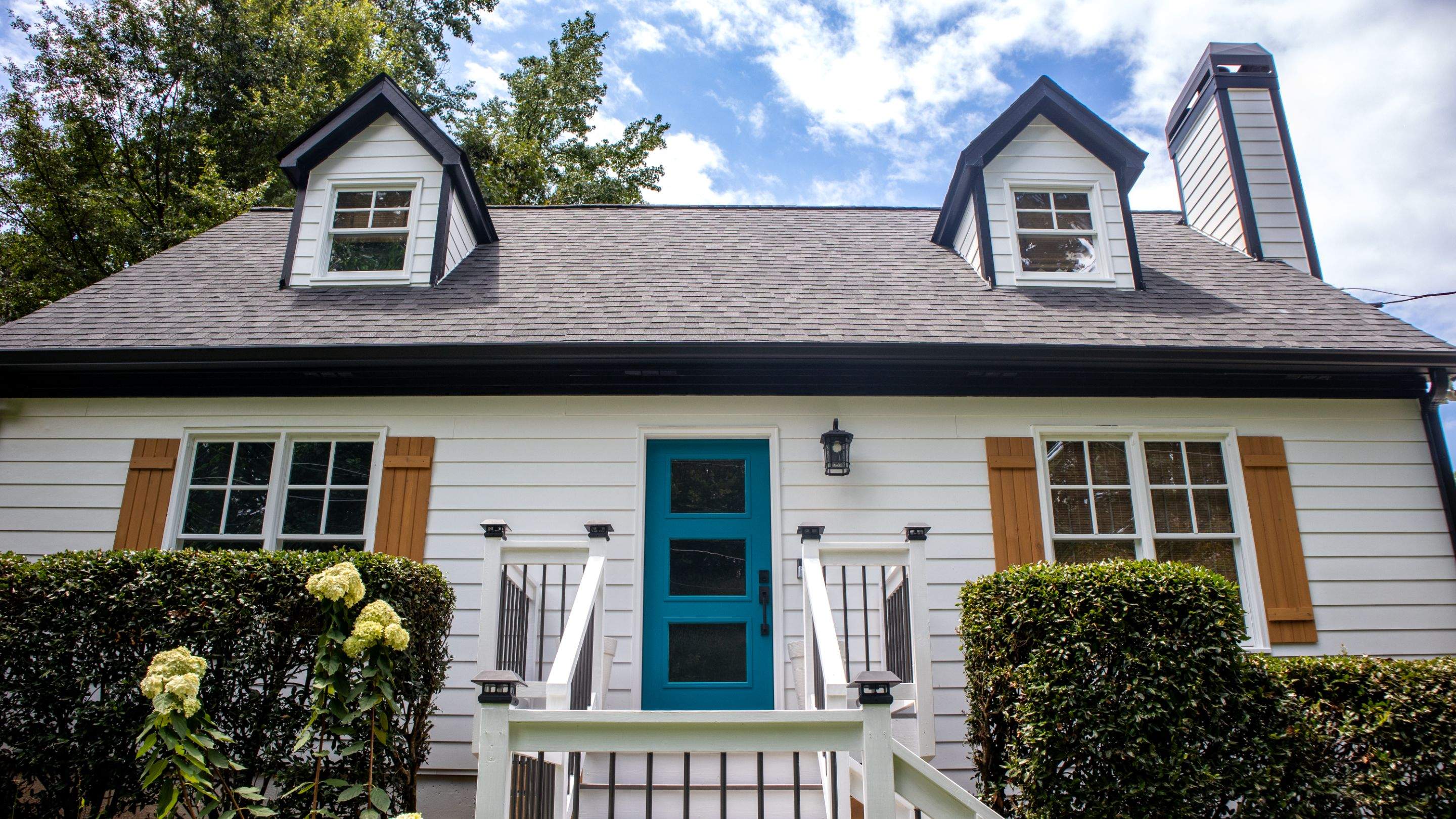 James Hardie Siding Install, Rotten Wood and Gutter Replacement and Exterior Painting by Nelson Exteriors