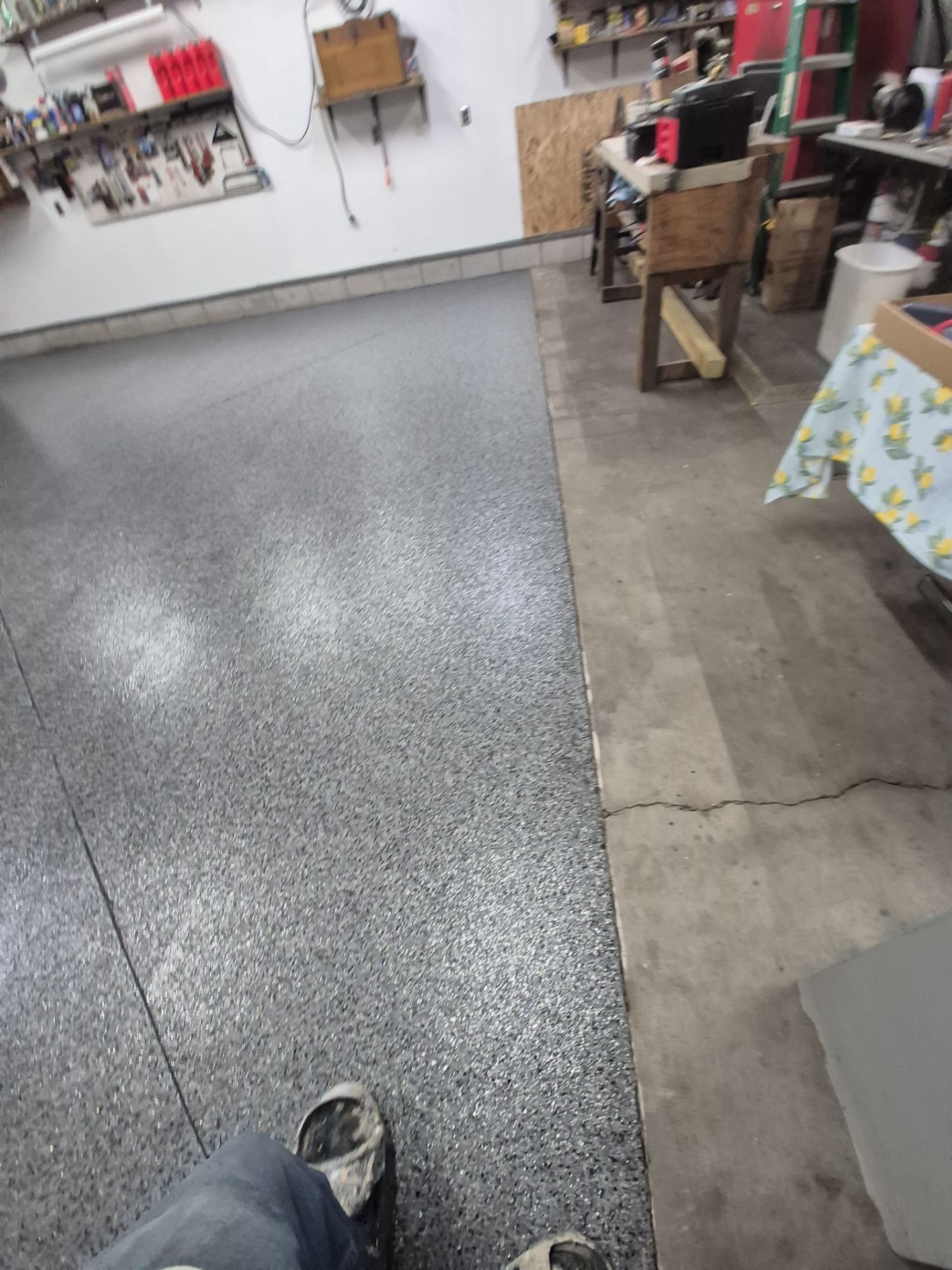 Bay City Garage by Wise Coatings of Central Michigan