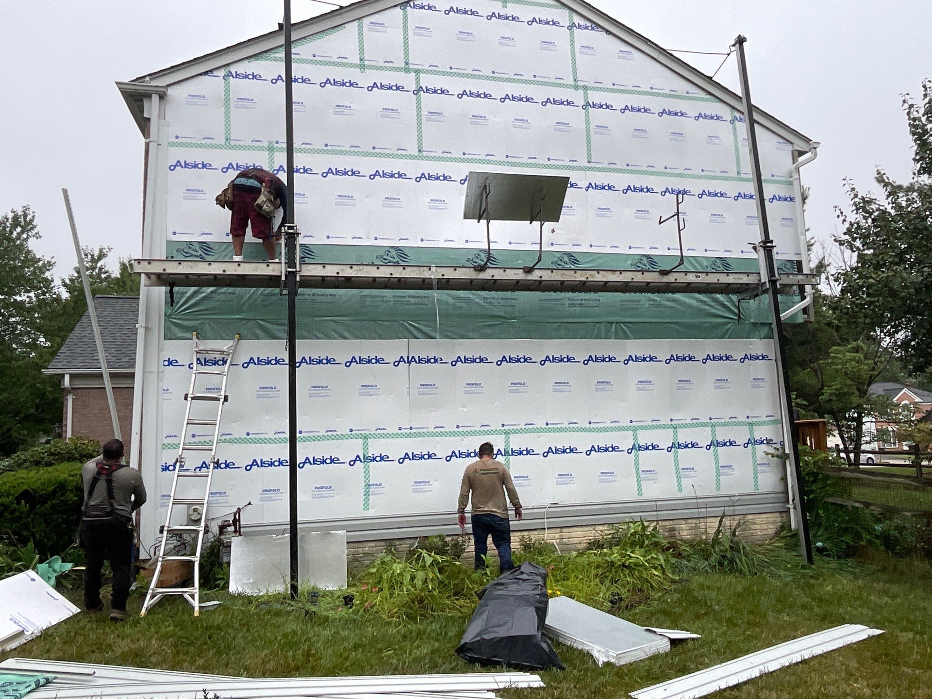 New siding    by Alpha Design Services