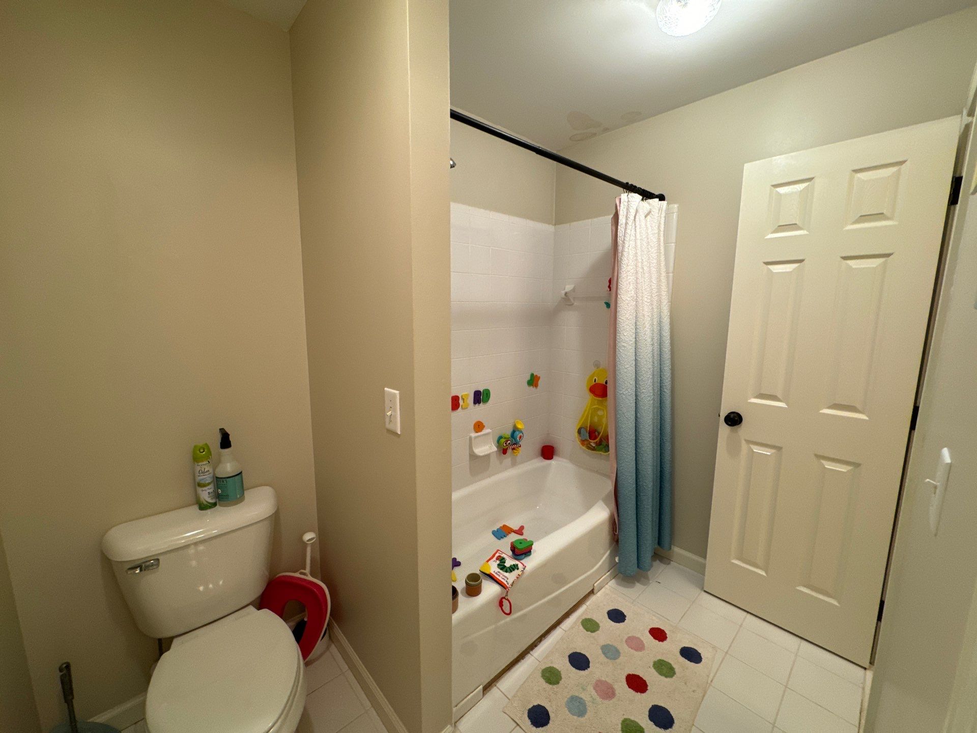 Tub retile, floor, vanities, mirror, and lights by Prudencio