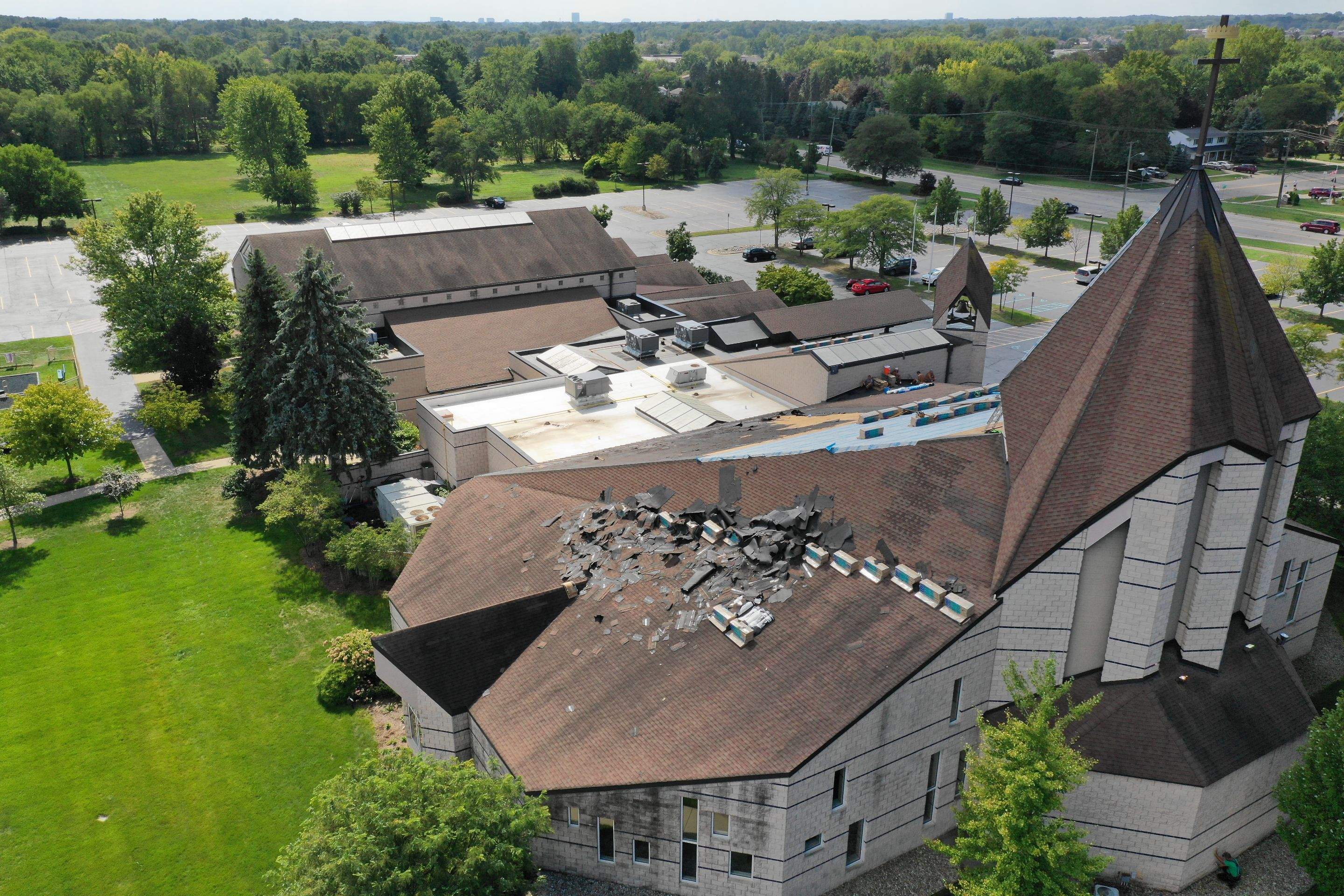St. Mary in the Hills Catholic Church by Bloomfield Construction & Restoration