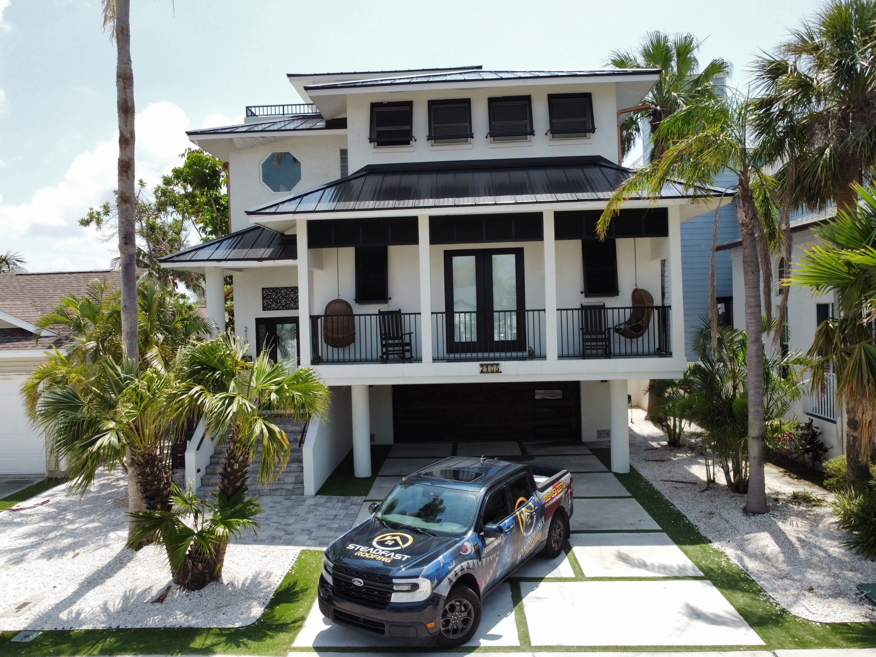 Roof Replacement in St Pete Beach, FL. by Steadfast Roofing