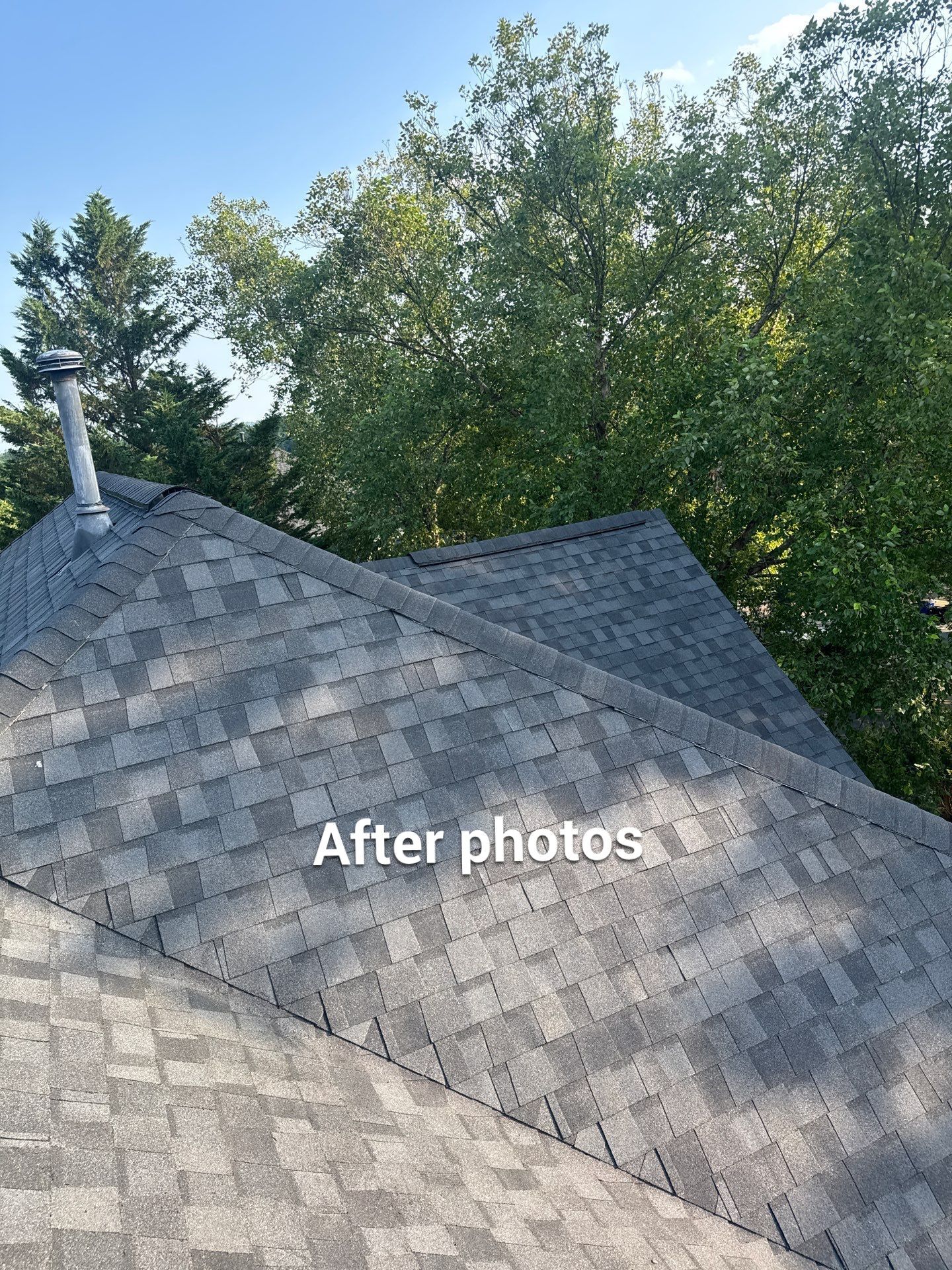 New Shingle Roof & New Gutters and downspouts with covers by Alpha Design Services