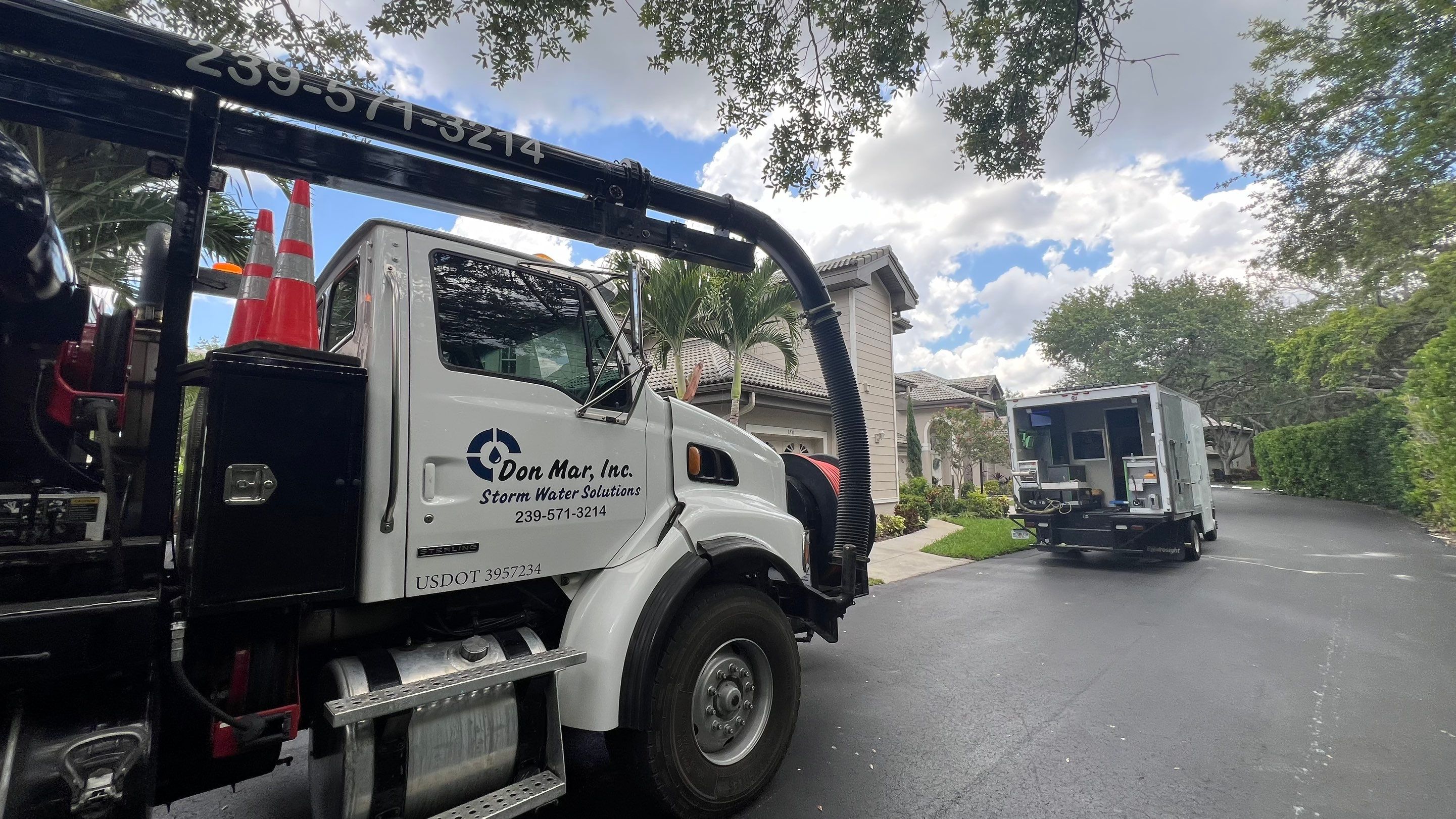 Naples Neighborhood Stormwater System Maintenance by Don Mar, Inc. Storm Water Solutions