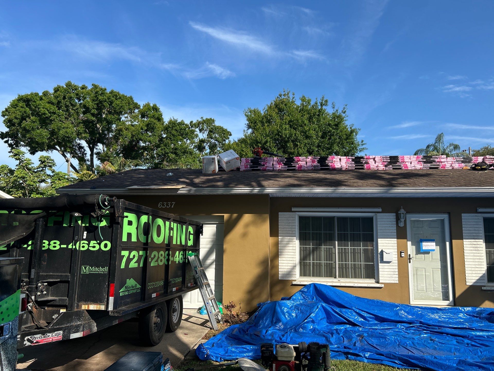 Project in St. Petersburg 33710 by Mitchell Roofing Company LLC 