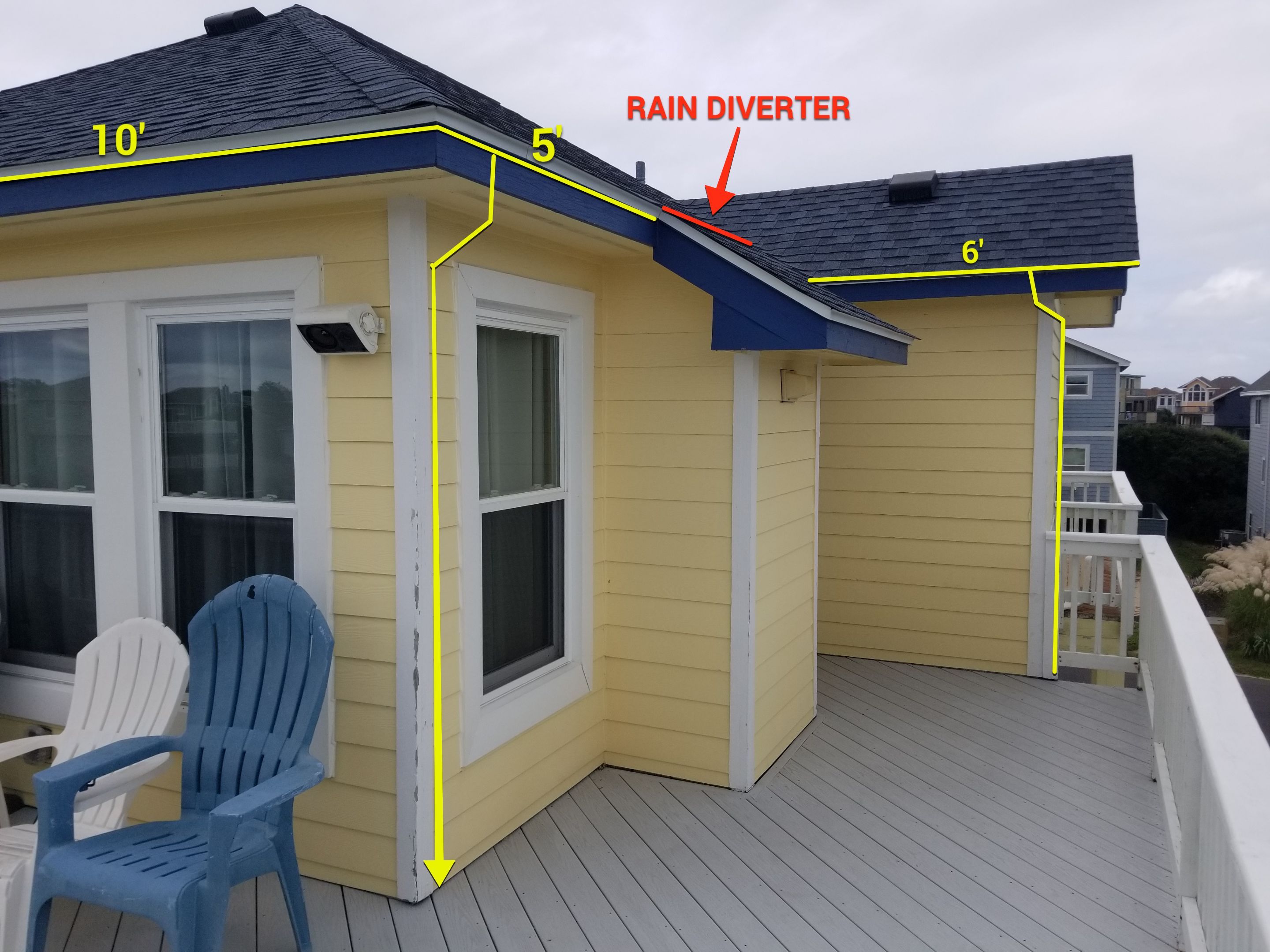 Brotzman - Gutter 732 Spinnaker Arch • Corolla, NC 27927 by Gallop Roofing & Remodeling, Inc.