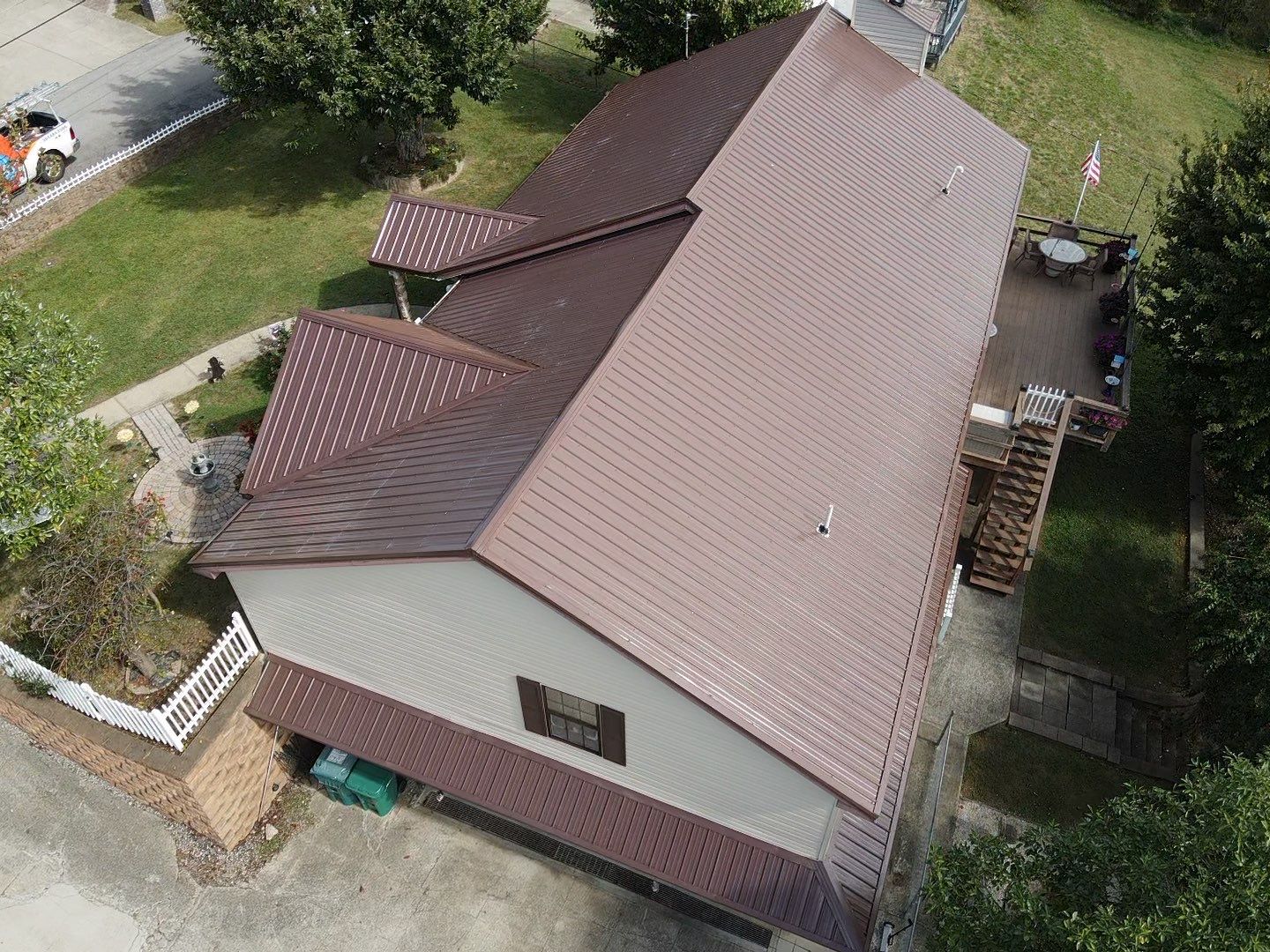 Residential Roofing Installation using Metal by Rainstoppers Roofing