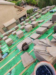 Terracotta Brown Concrete Tile  by Reimagine Roofing