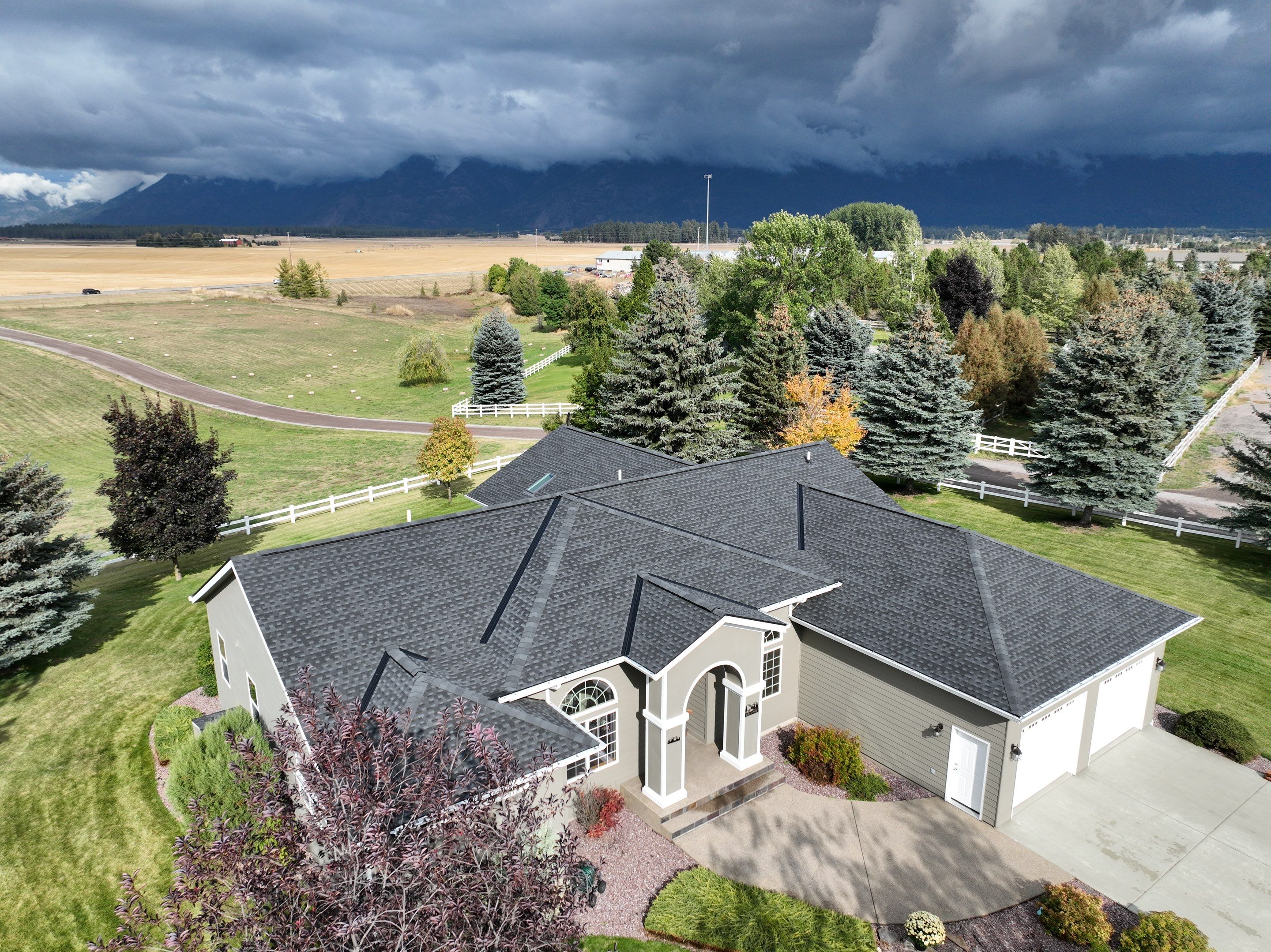 GAF Timberline HDZ - Charcoal by Montana Roofing Solutions