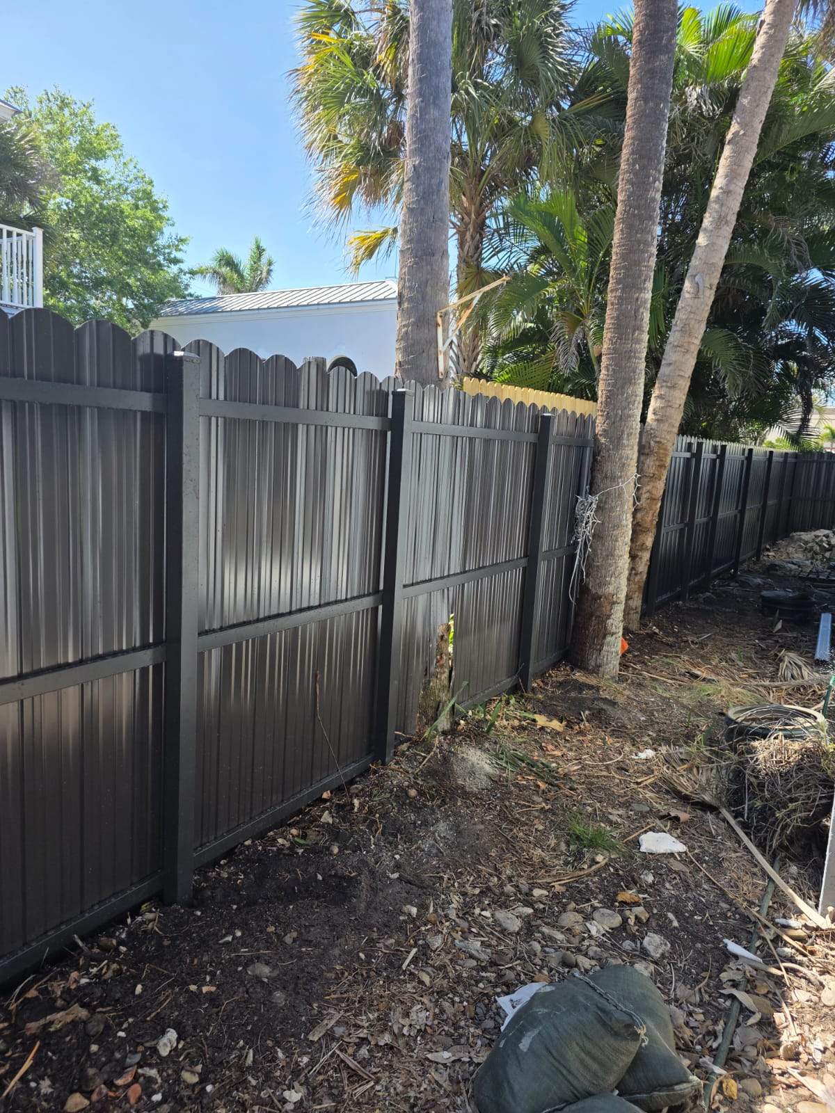 Metal Fence for Illusions Salon & Spa in Punta Gorda by True Fence LLC