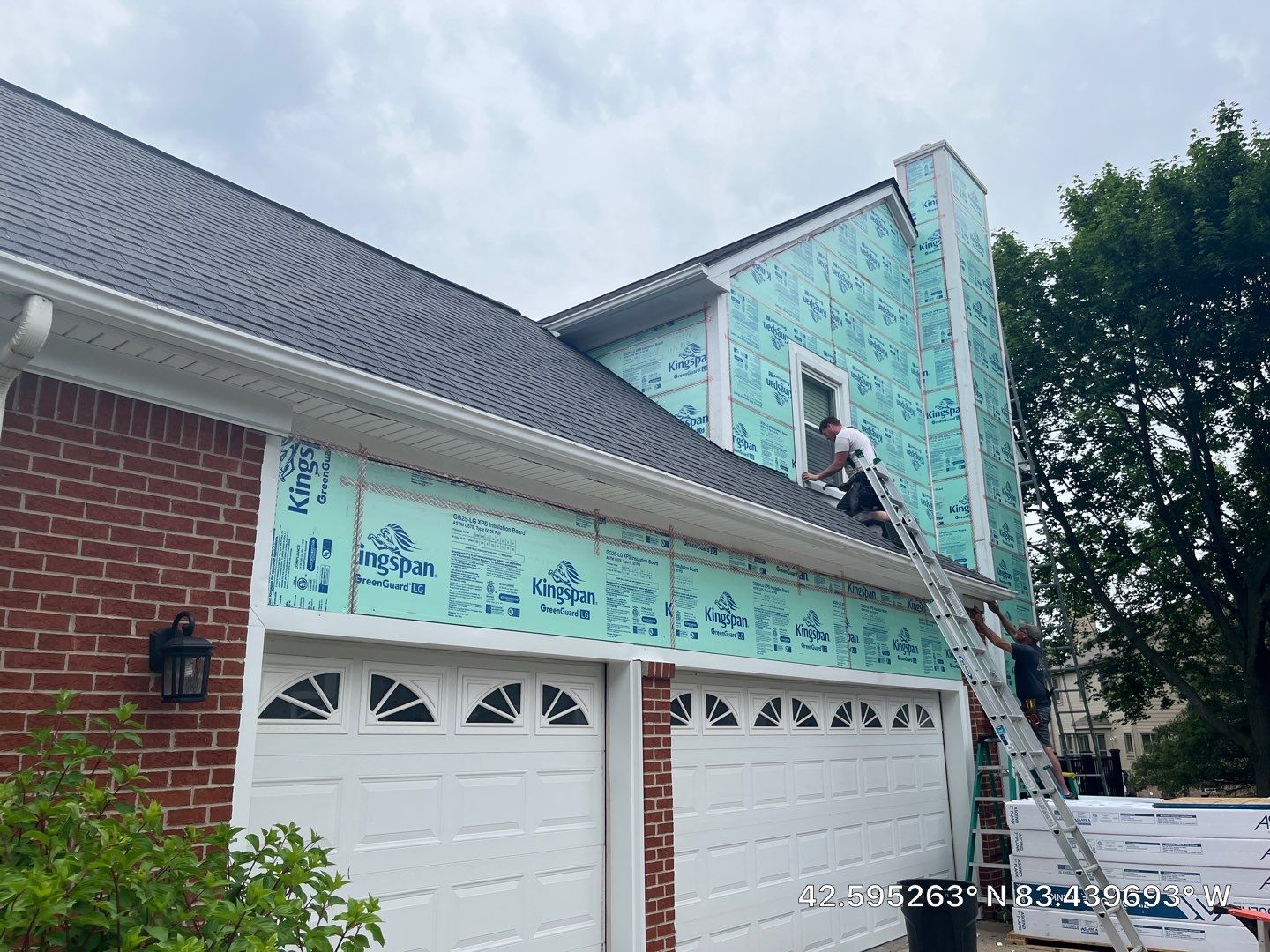 Siding Replacement using Ascend by 180 Contractors