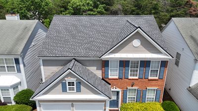 Alpharetta, GA Roof Replacement GAF Timberline HDZ Pewter Gray