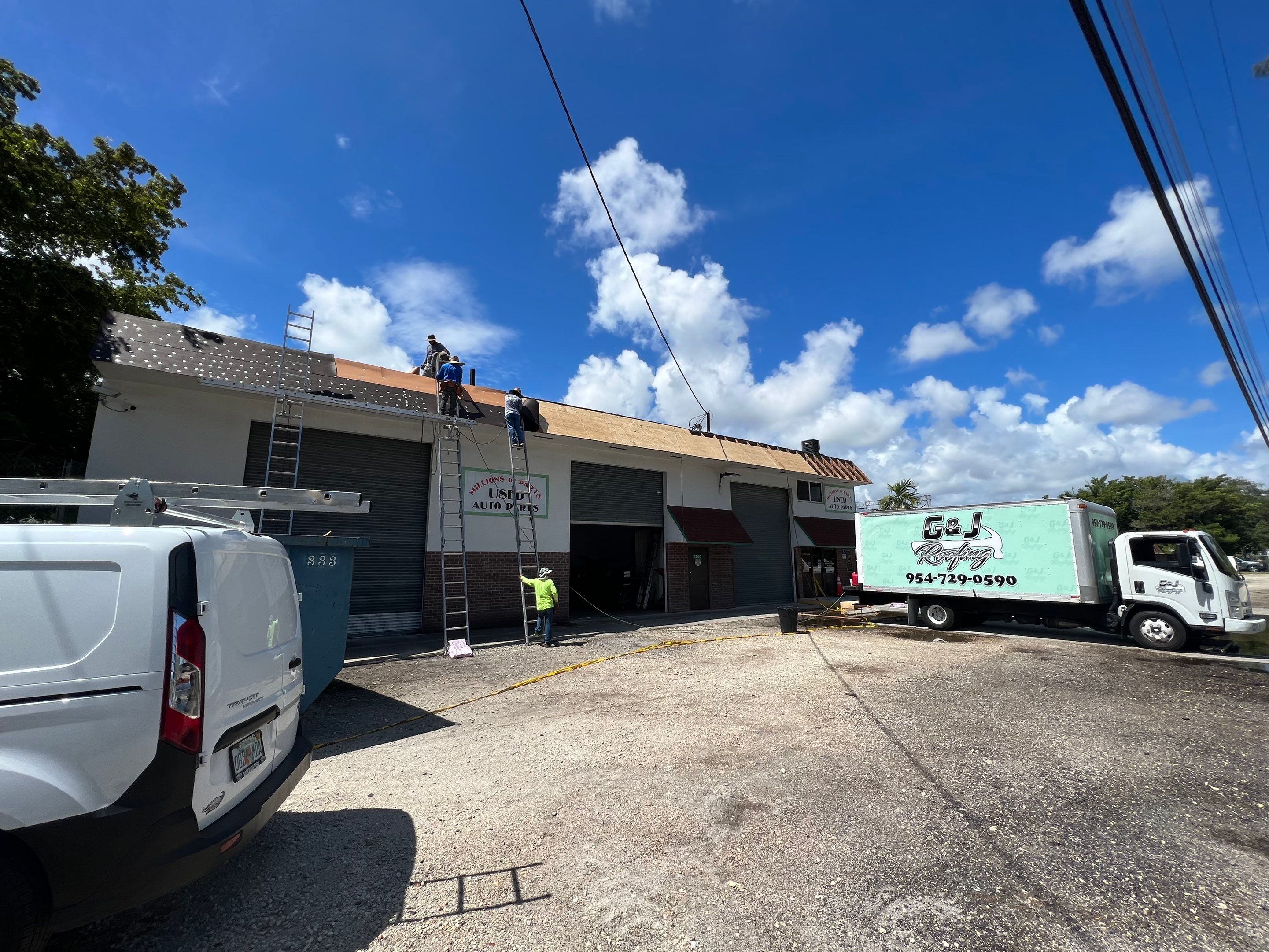 Millions Of Parts Used Auto Parts by G&J Roofing 