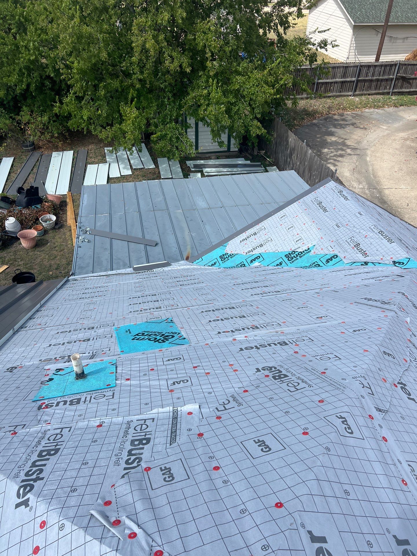 Project in Garland by Rhino Roofing and General Contracting, LLC