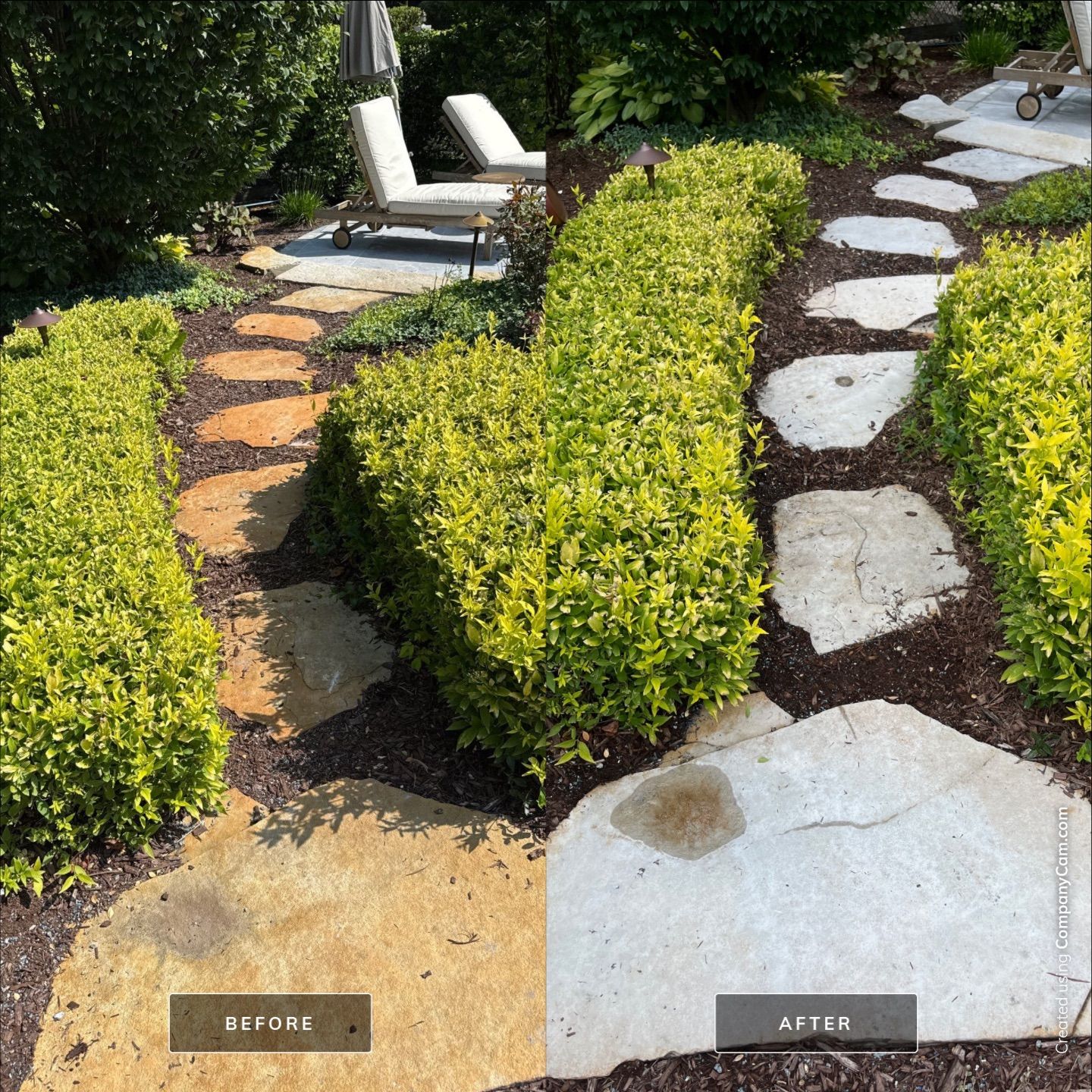 Project in Barrington by Simmons Power & Soft Washing