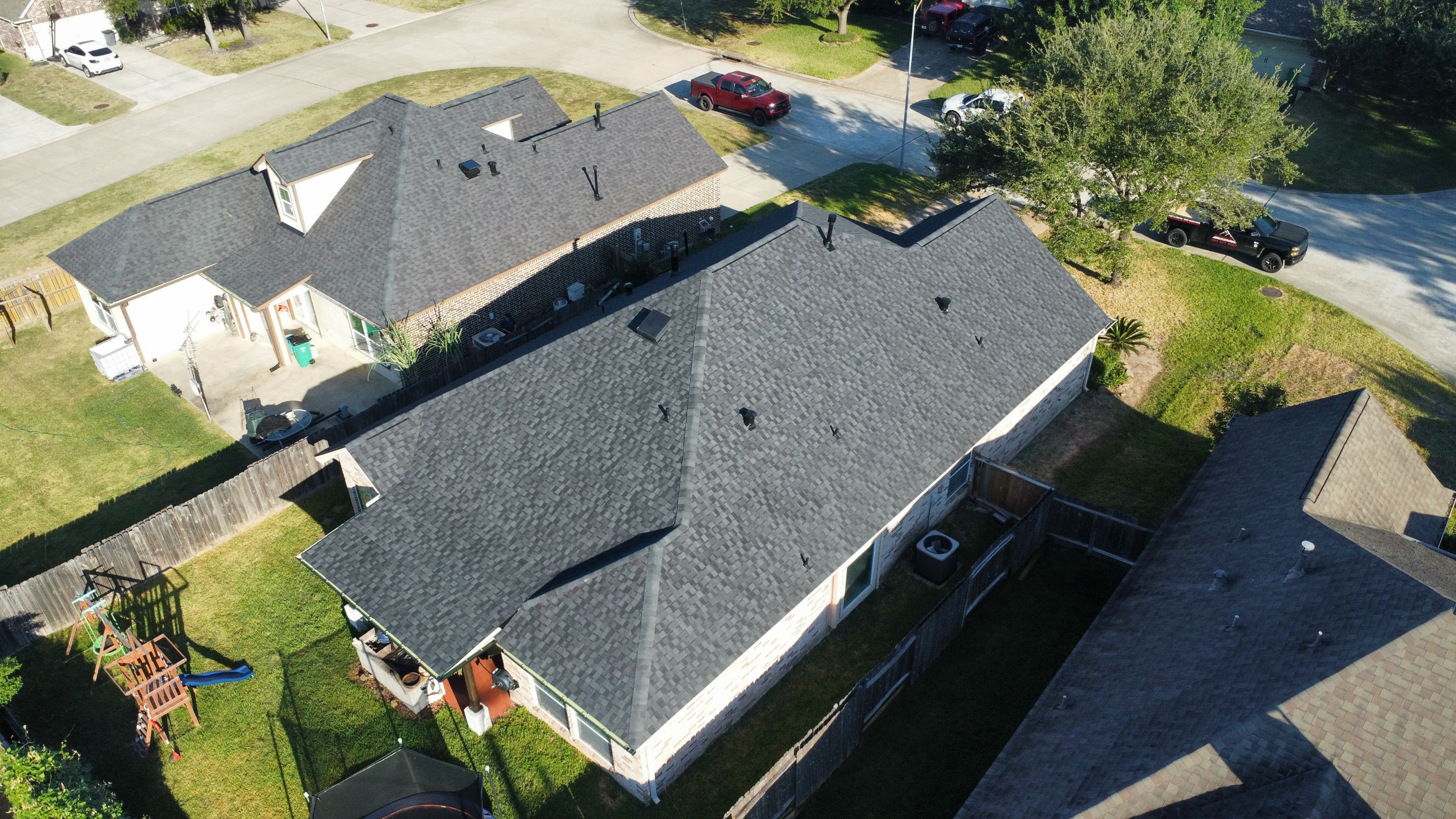 Project in Cypress Trace • Spring, TX by North American Roofing Company