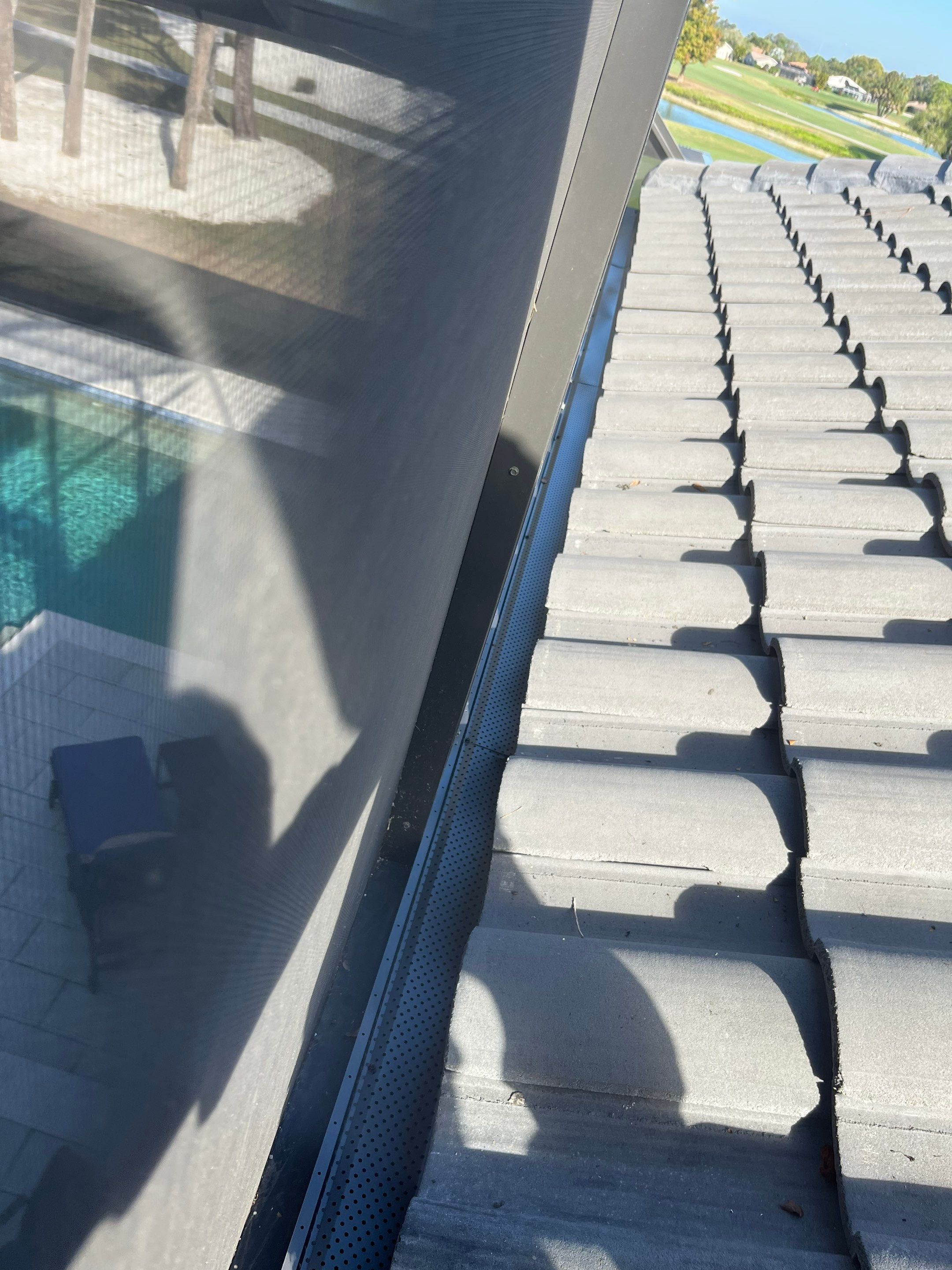 Gutter Guards Installation using Gutter Guards in Sarasota FL by Gutter Professors