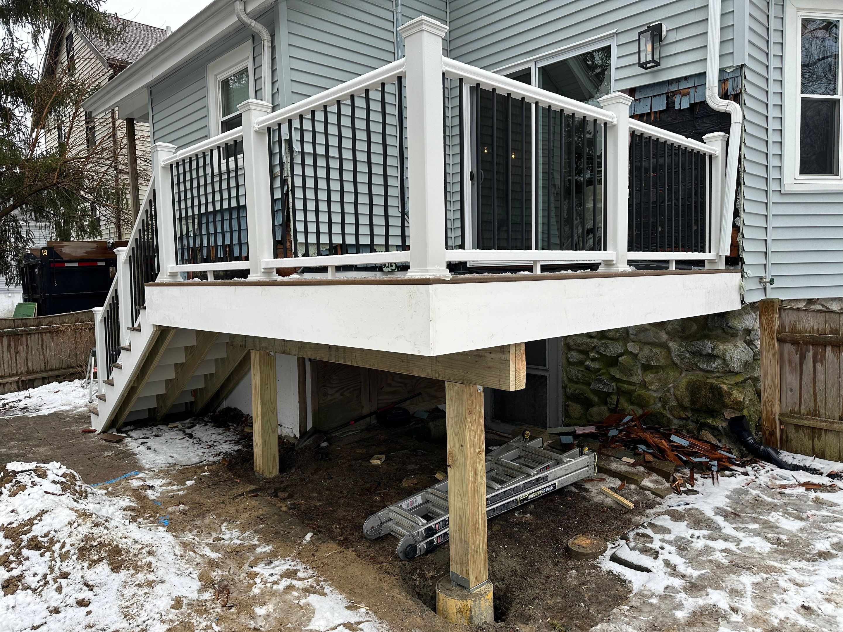 Complete exterior renovation in Norwood, MA by UBrothers Construction