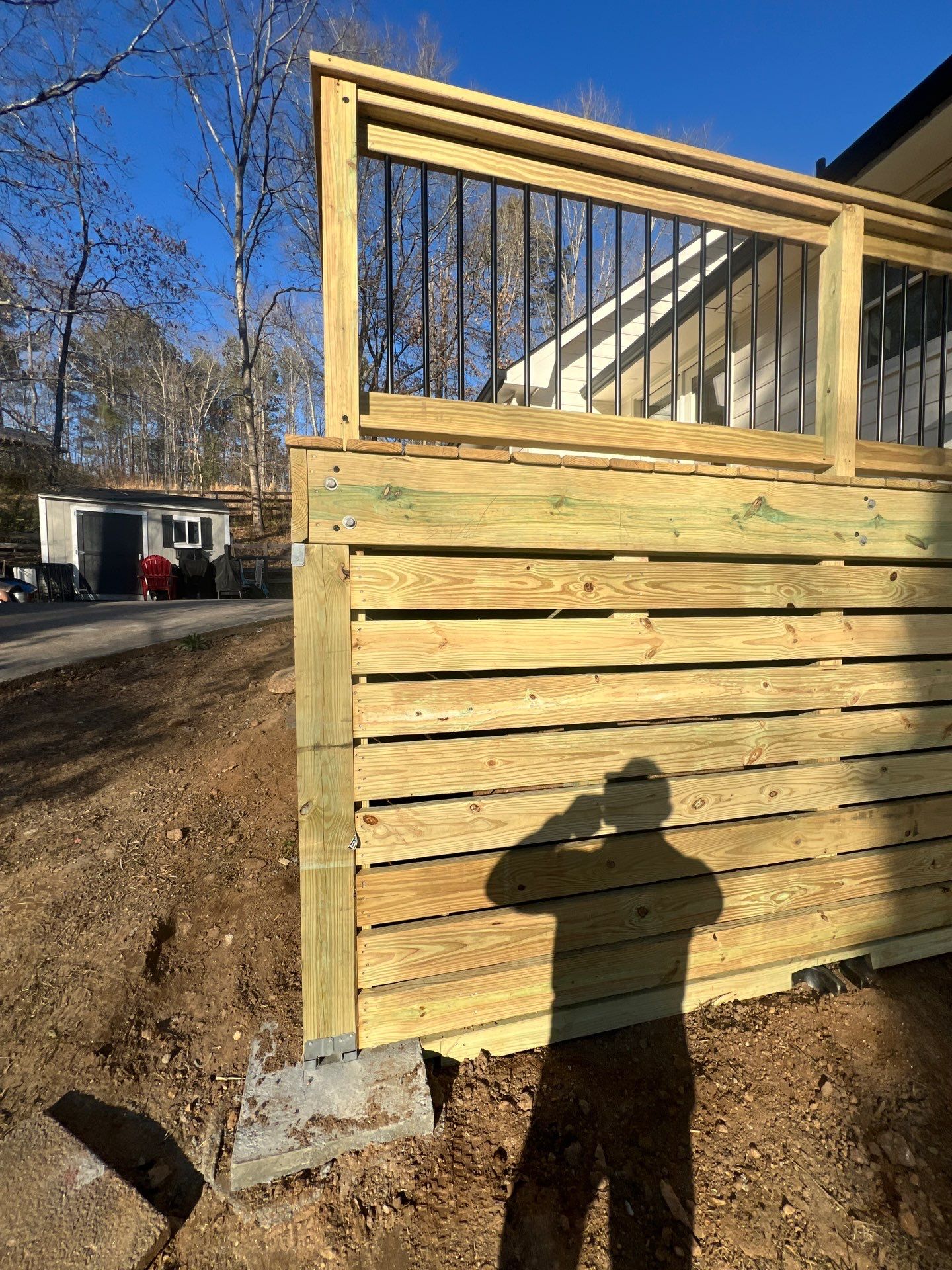 Woodstock, GA Wood Deck Build by Nelson Exteriors