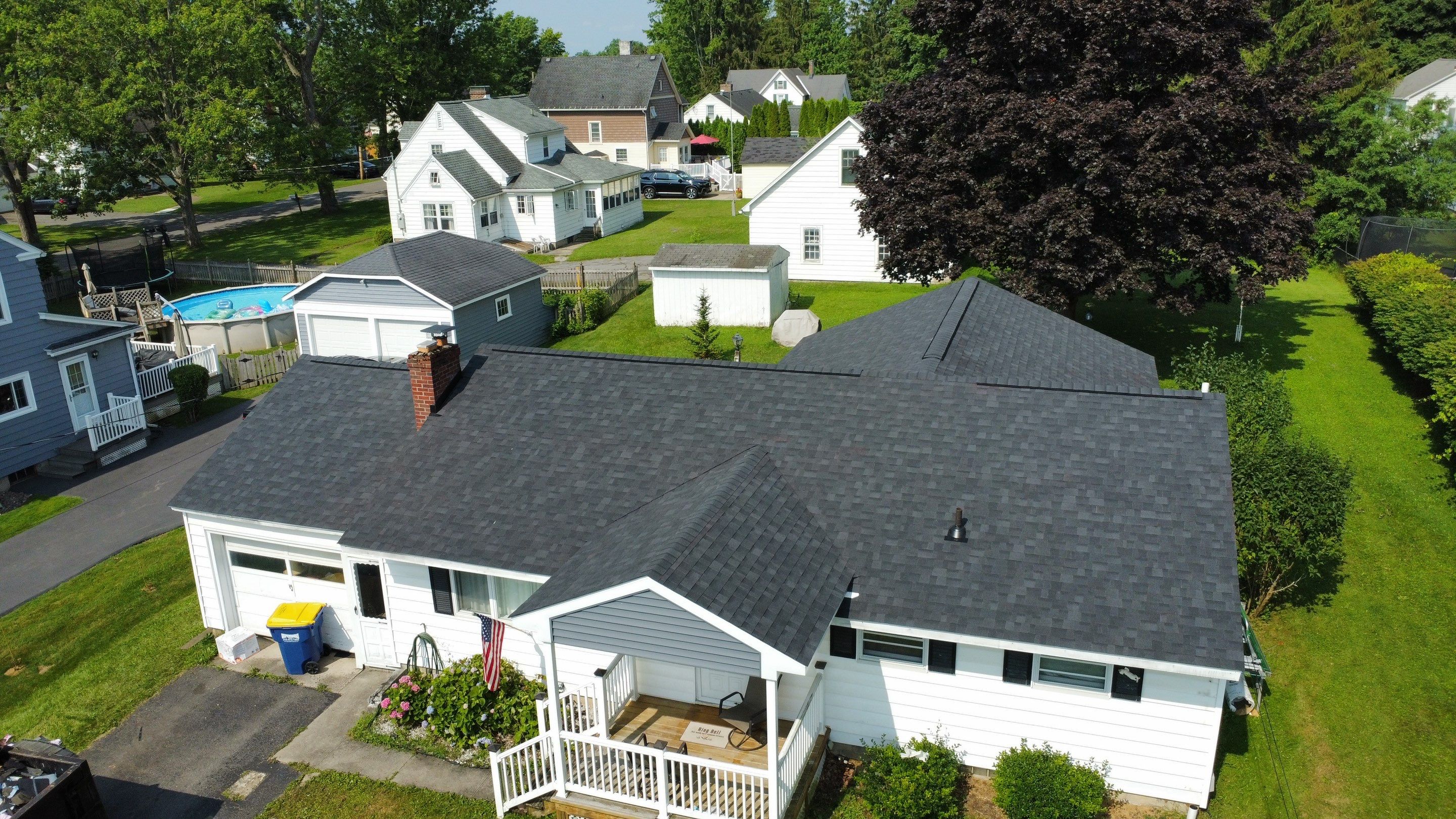 ✅ Another Roof Replacement Done in Auburn, NY! by Alpha Omega Roofing LLC