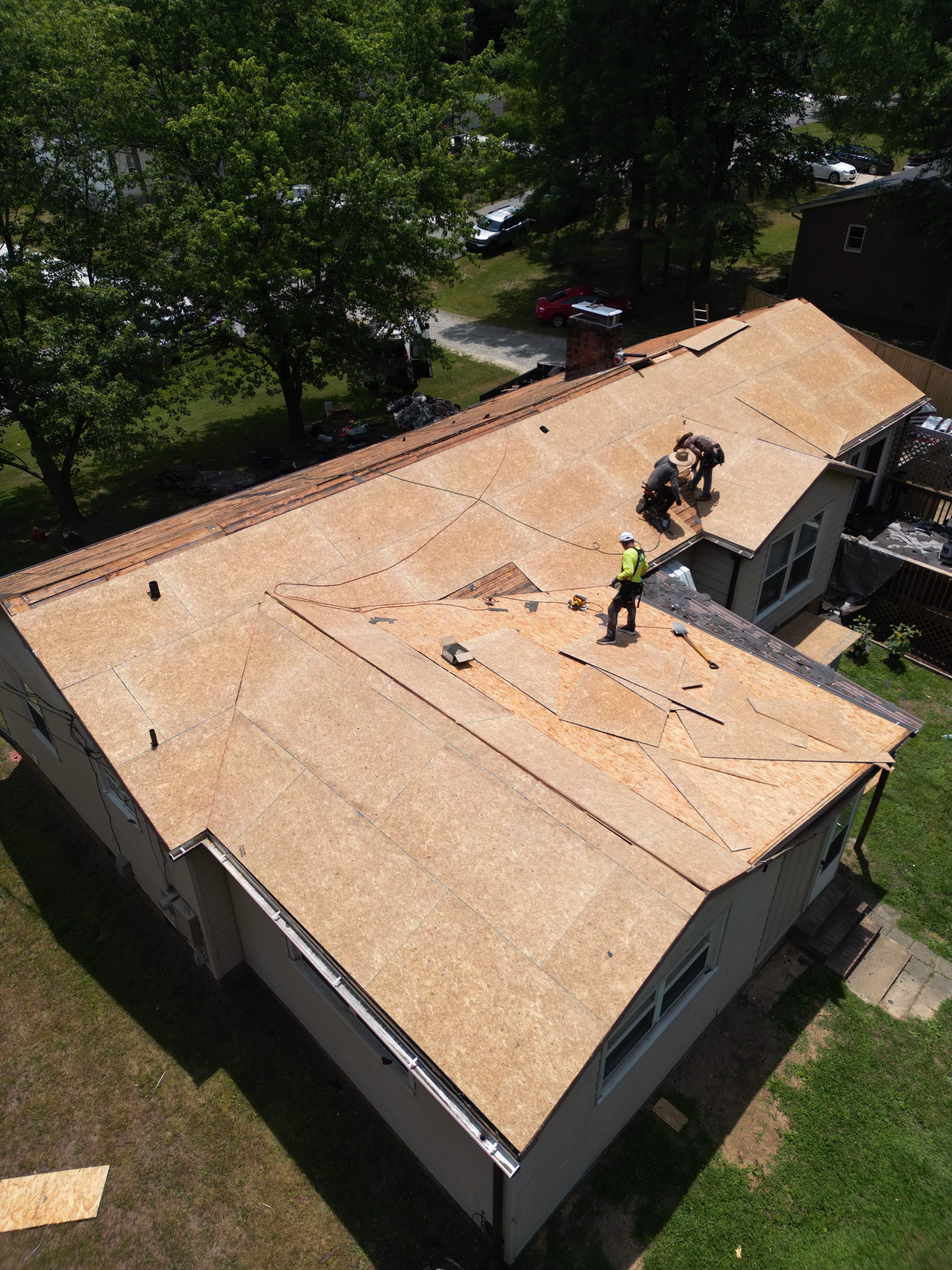 Project in Thomasville by Carolina Roof Repair Experts