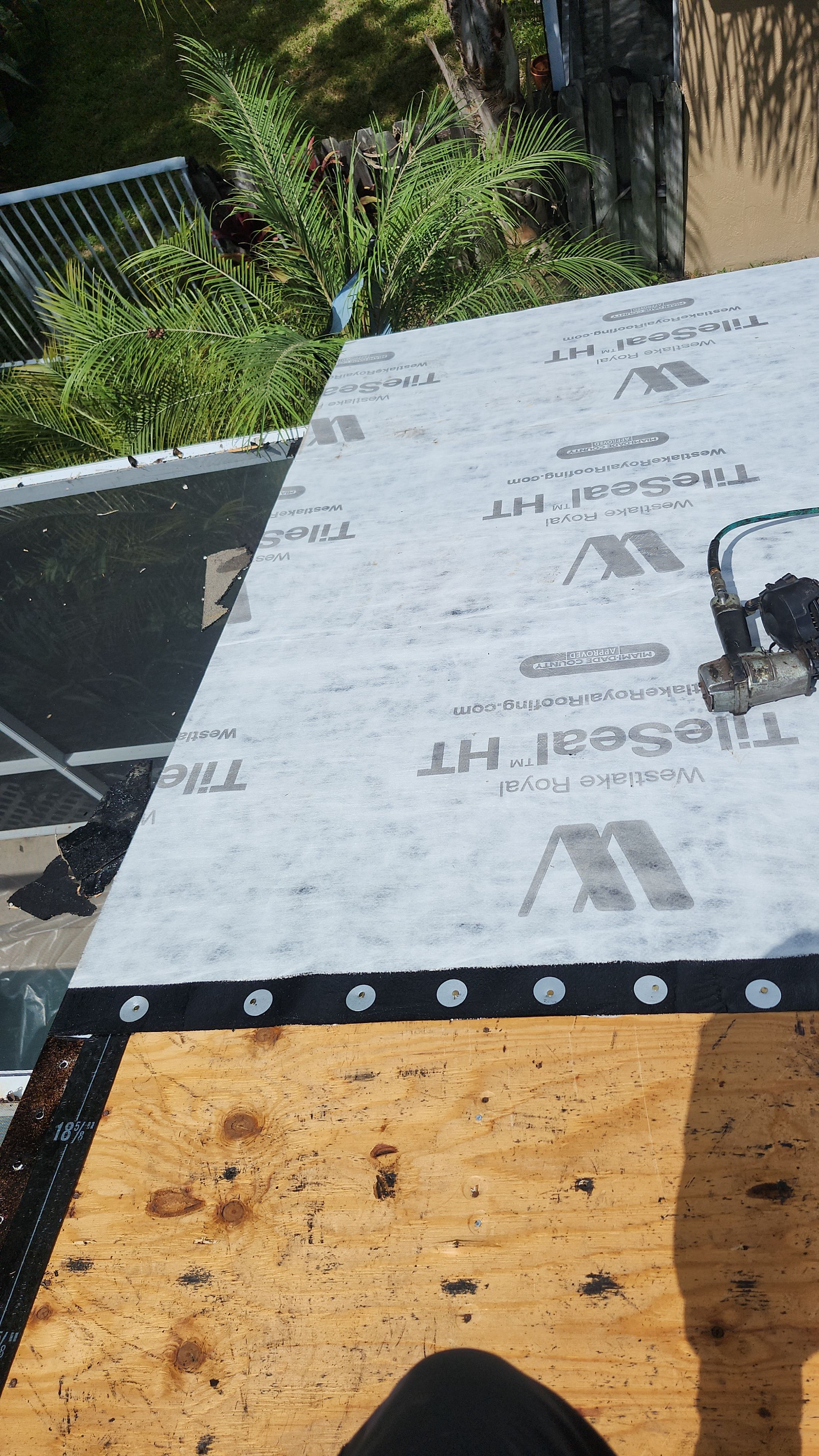 Tile Roof Replacement and Sheathing Repair in Boynton Beach by Aastro Roofing