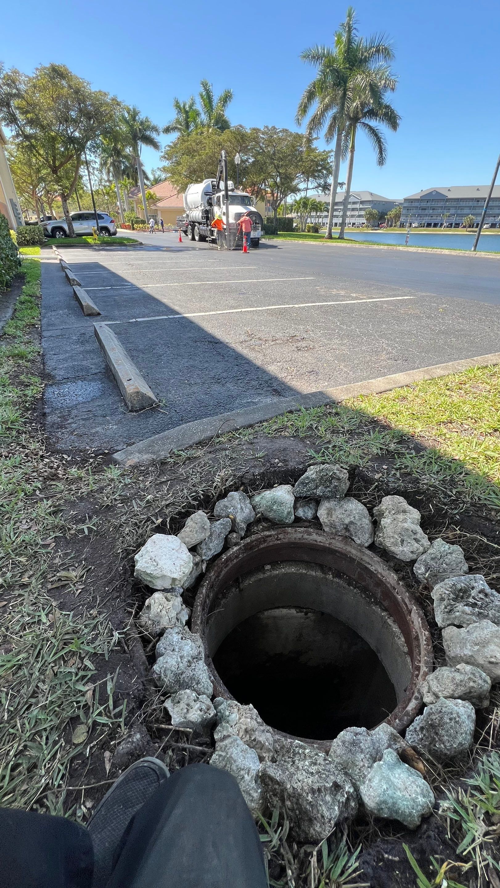 Condo Storm Water System Maintenance by APS Power & Water