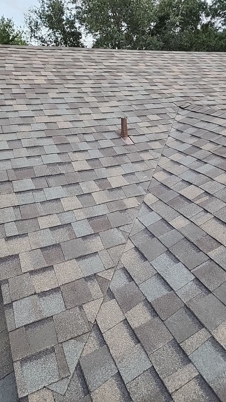 Full Roof Replacement using Certainteed Landmark Weatherwood by Galvan Roofing and Construction