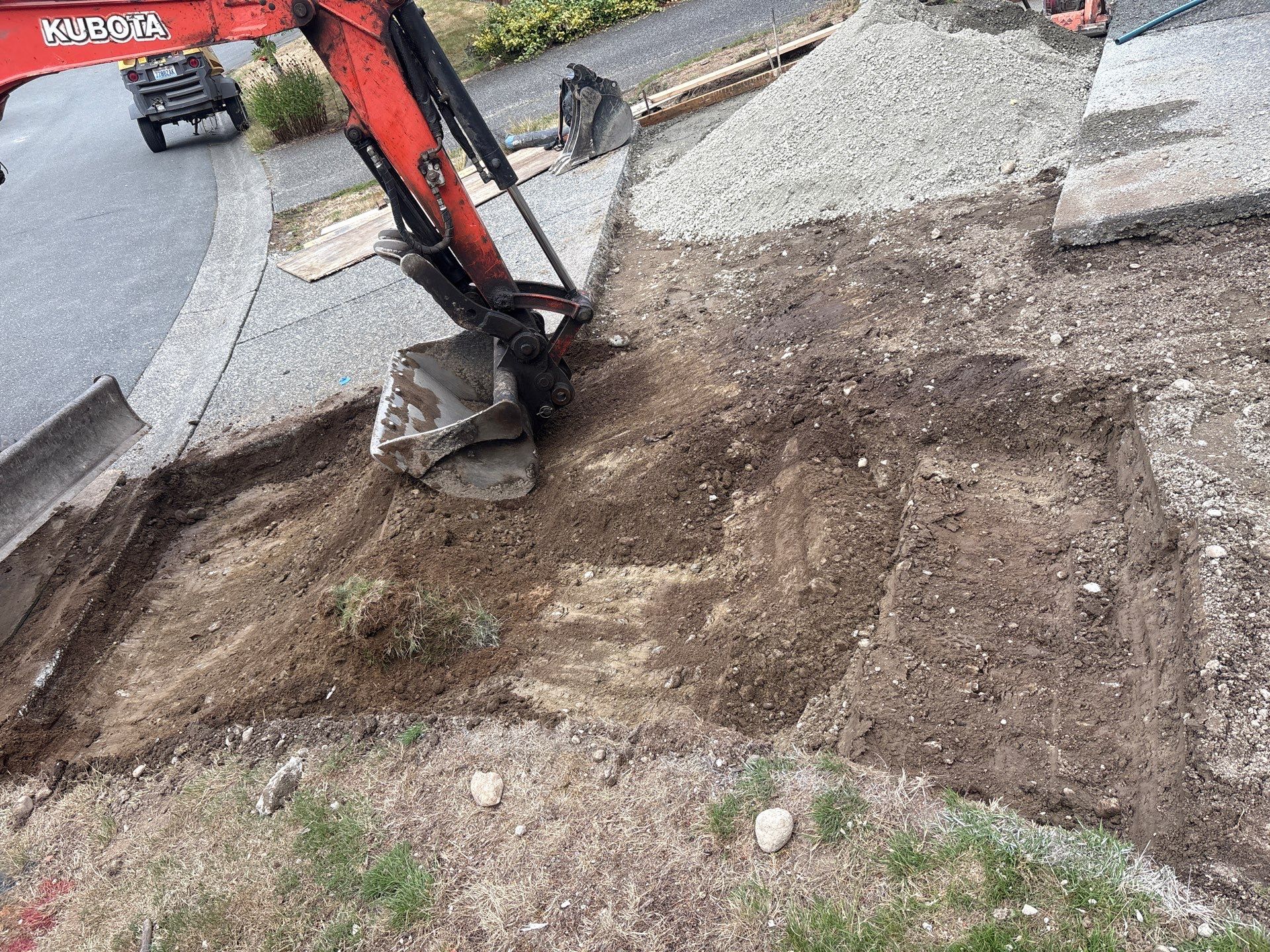 Concrete Driveway and Steps Renovation | Bothell  by Jireh Asphalt & Concrete Inc 