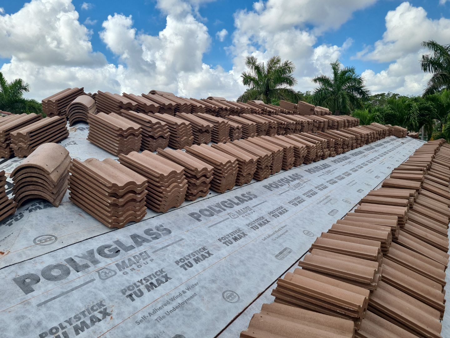 Residential Roofing Installation using Eagle Roofing Tile by BLUES BROTHERS ROOFING