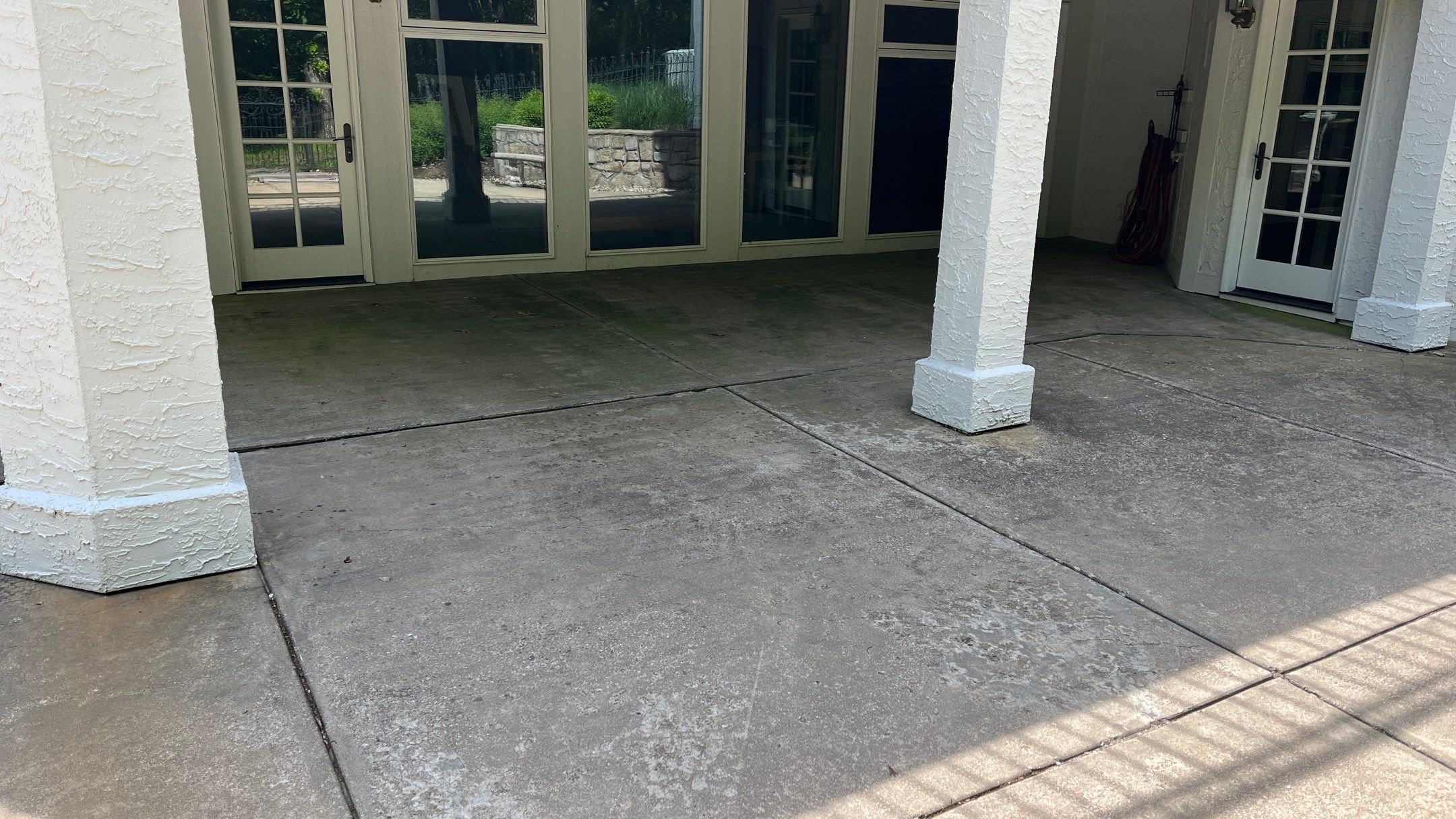 Pool Deck Resurface W/ Custom Scoreline - Olathe, KS by Big Red Decorative Concrete, LLC