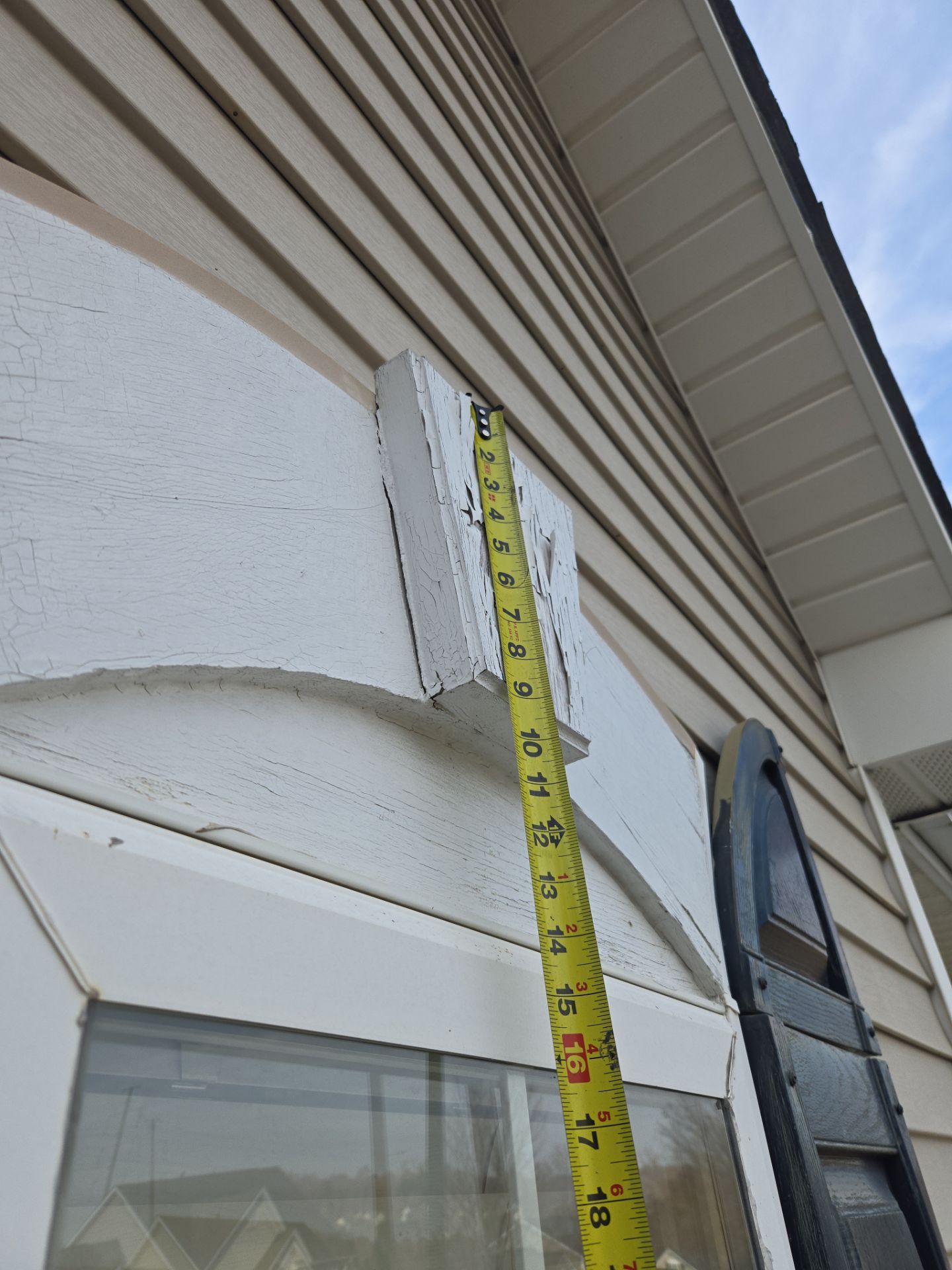 Shutter Replacement & Arched PVC Trim by A Step Above Handy LLC 