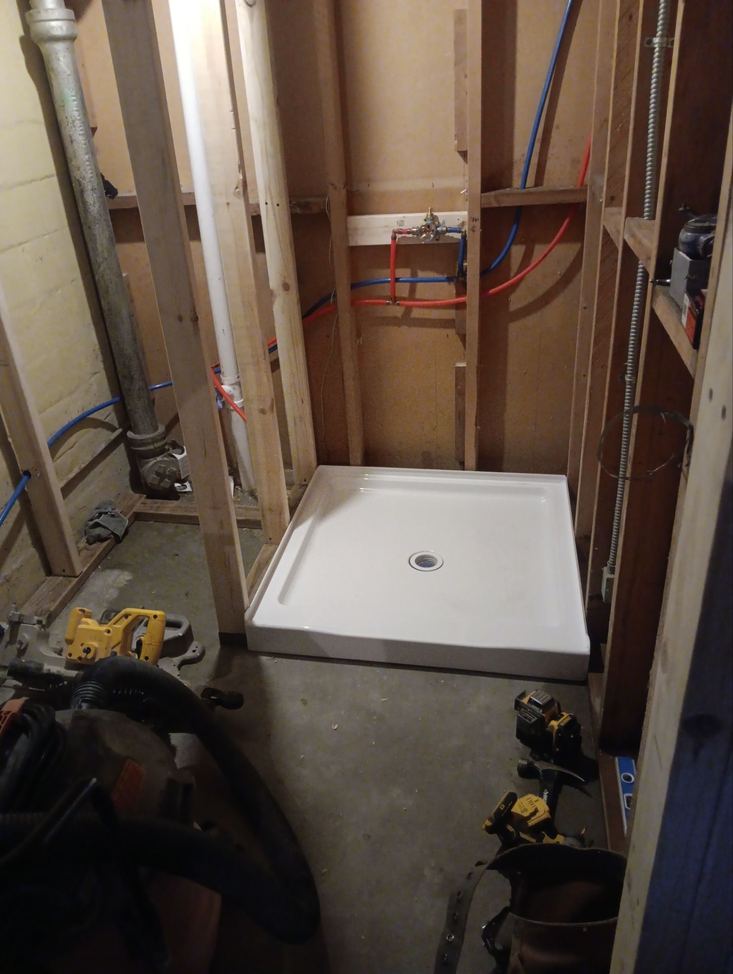 Bathroom Transformation – From Empty Space to Dream Bathroom by Johnny Five Construction 