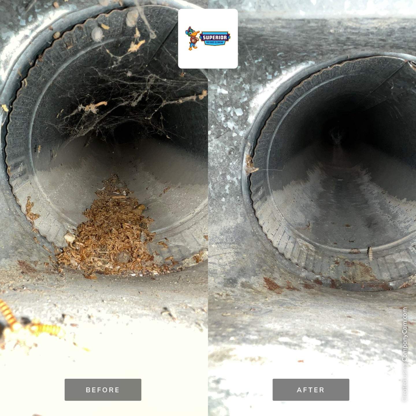 Air Duct Cleaning With a Vacuum Truck in Bethel Park, PA by Superior Air Duct Cleaning