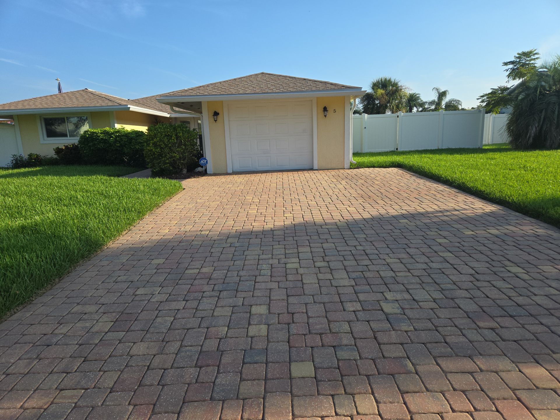 Paver Driveway using Concrete Sealant by DuraSeal