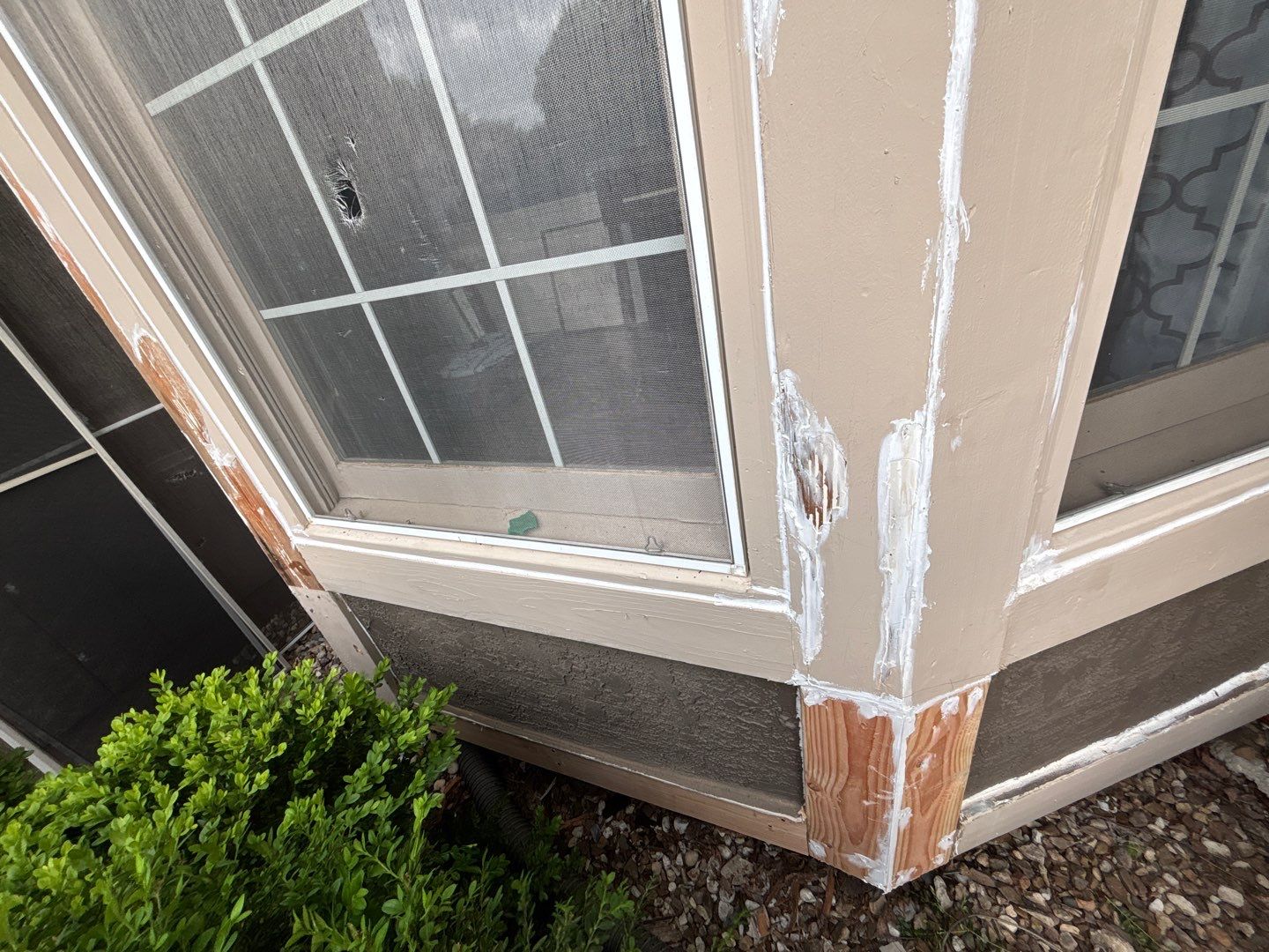 Exterior Painting and Wood Rot Repair for Overland Park Residence by Cougar Painting