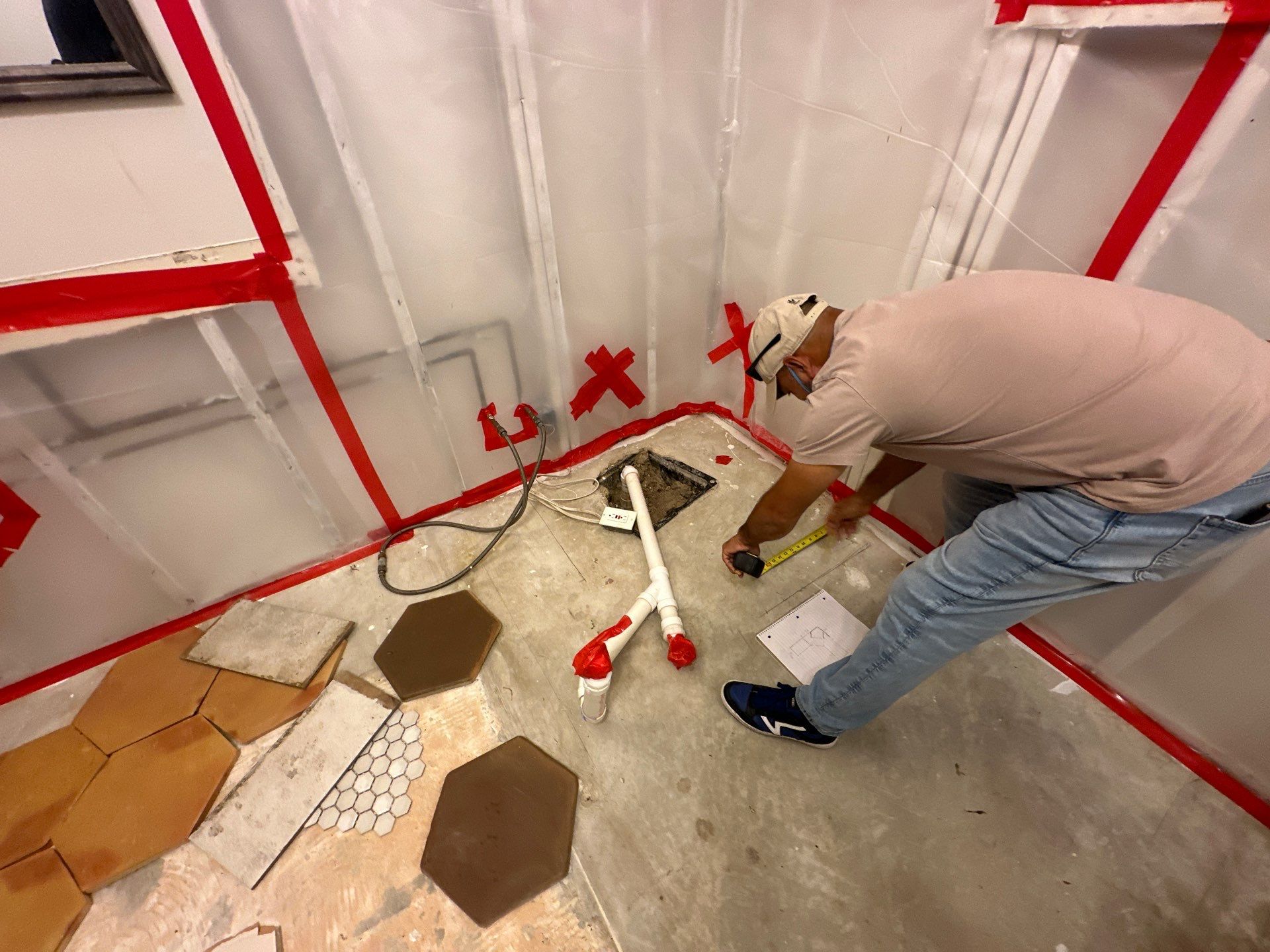 Bathroom Remodel and Flooring in Tomball, TX by SophAlx LLC