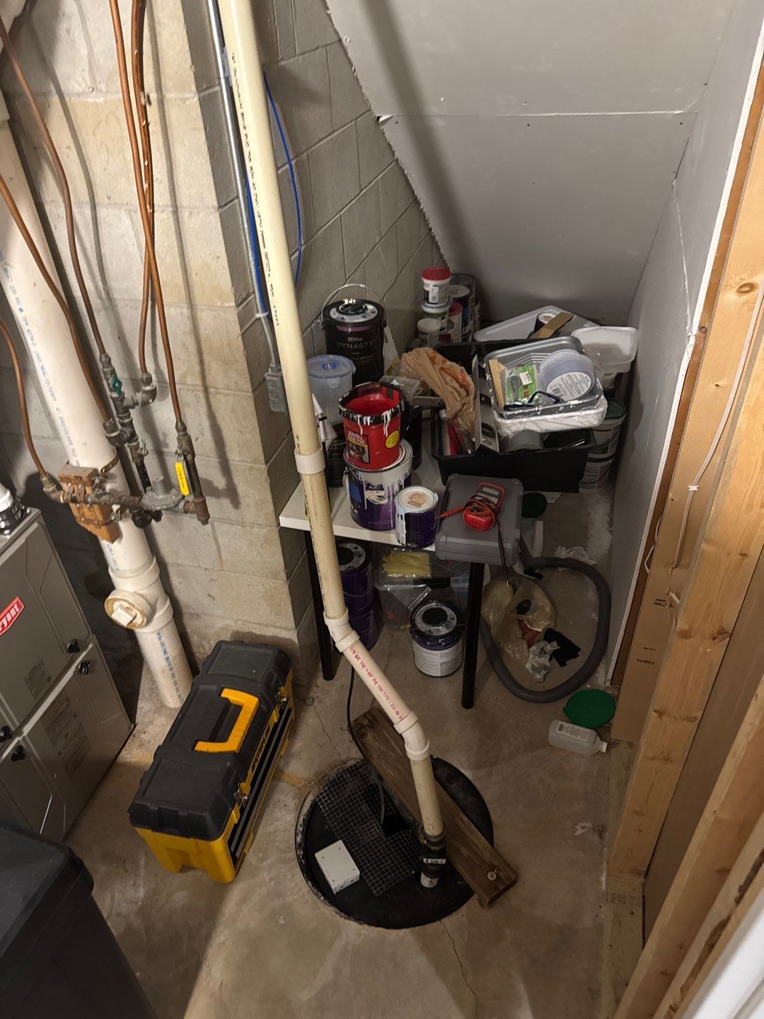 Interior Drain Tile Installation in Minnetonka, MN by Waterproofing Northeast