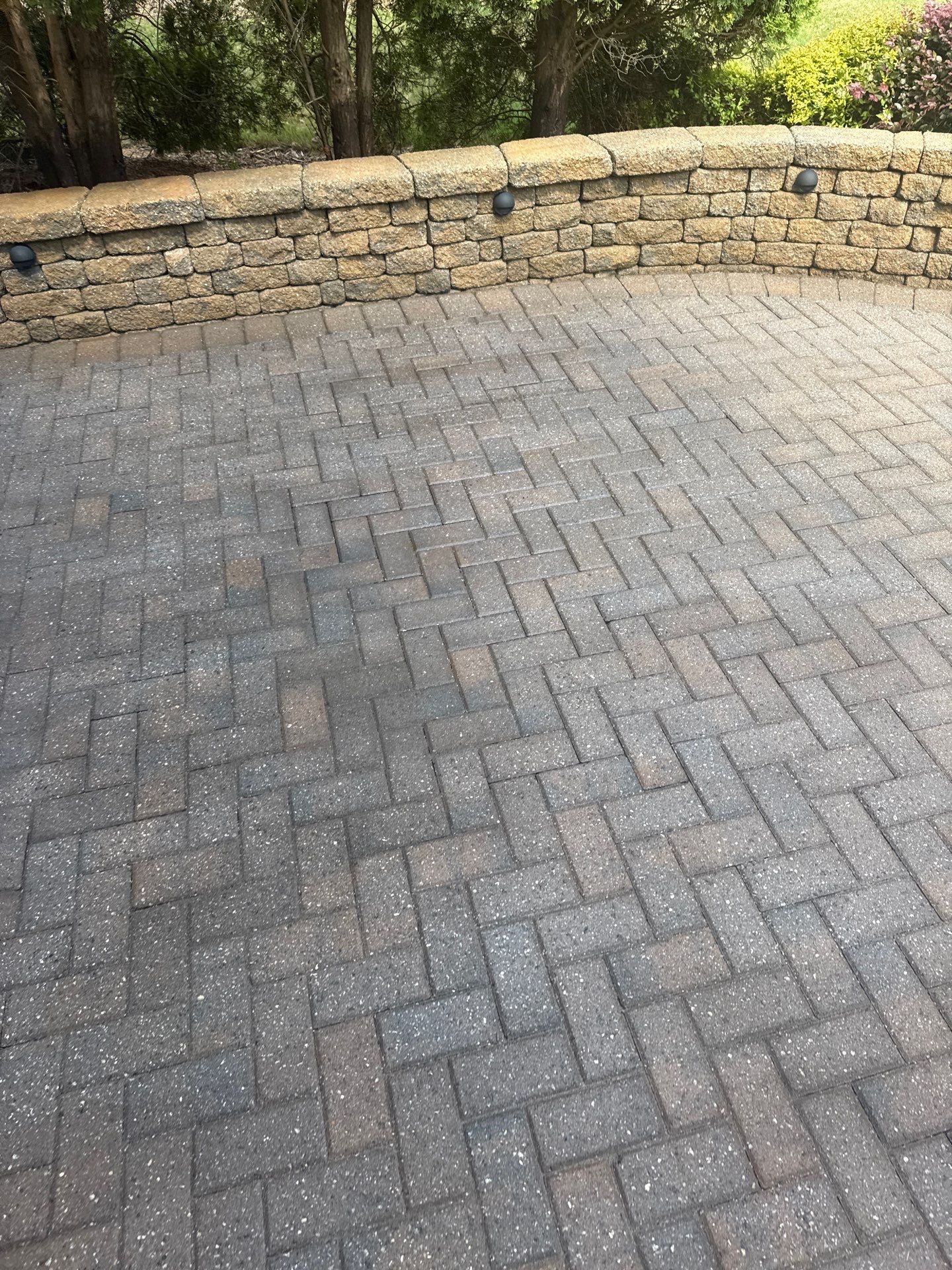 Paver Driveway using Concrete Sealant by DuraSeal