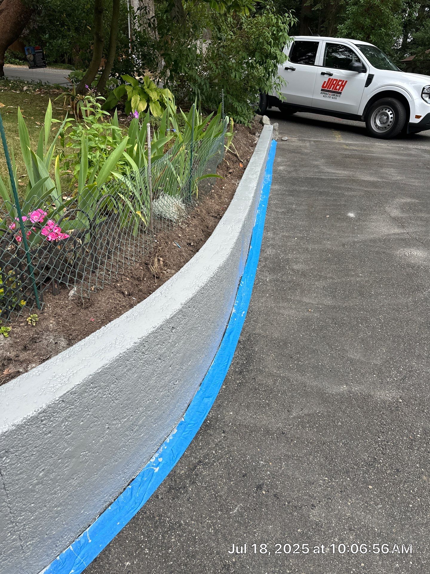 Epoxy Stairs & Sealcoat Driveway Application by Jireh Asphalt & Concrete Inc 