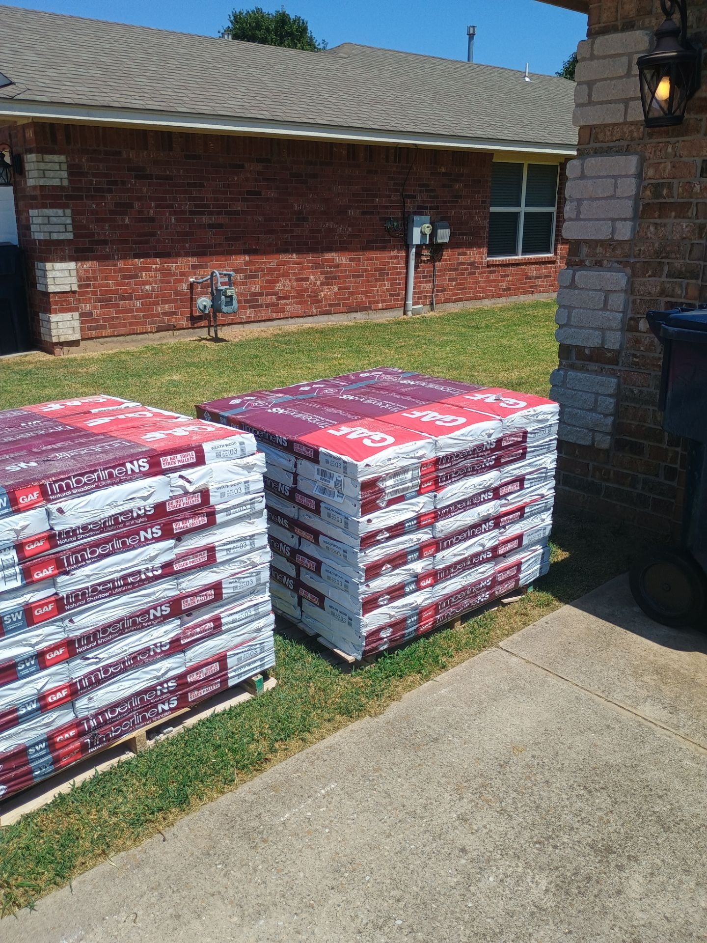 Oklahoma City Full Residential Roof Replacement with GAF Architectural Shingles by BANA Roofing and Solar Supply